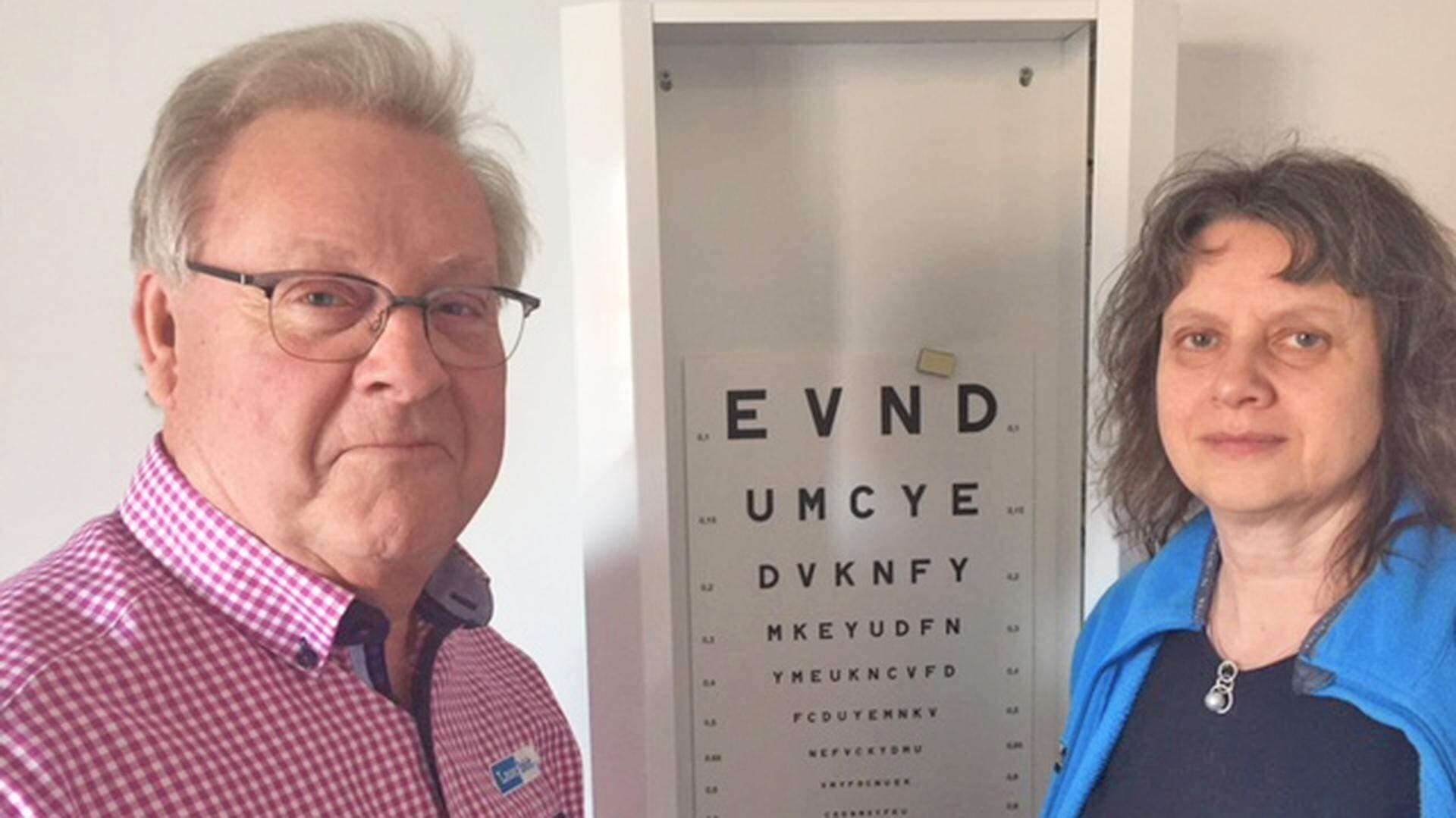 Axel Åhrberg och Eivor Larsson