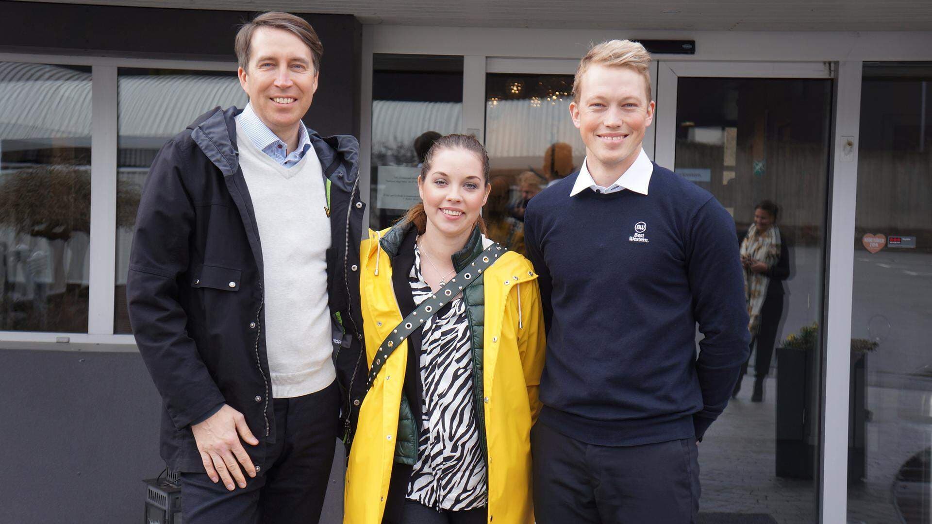 Richard Jomshof, Angelika Bengtsson och Johan Holgersson