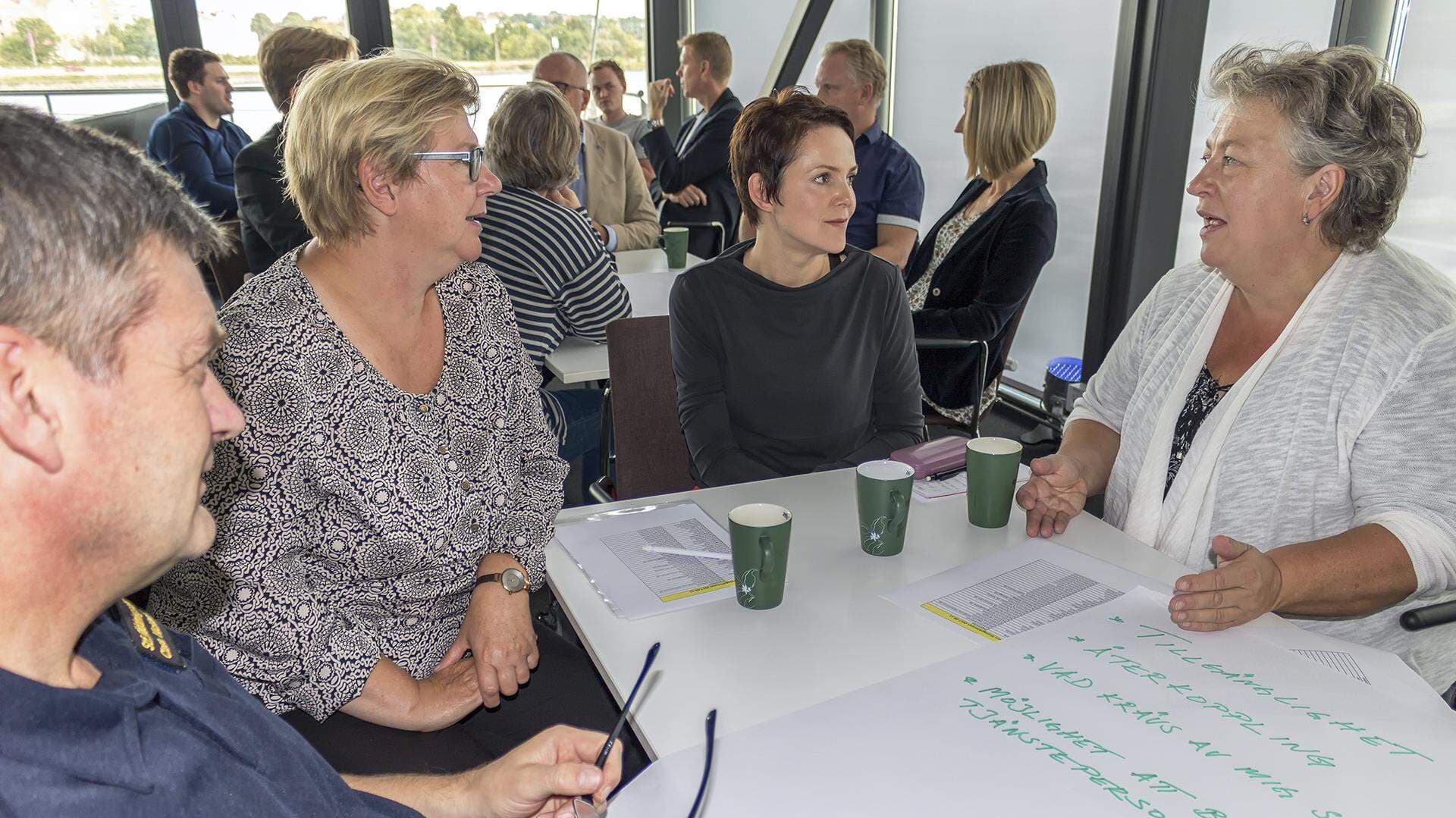 Deltagare på dialogmötet