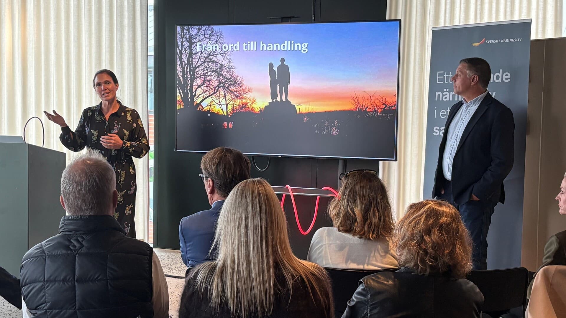 Christina Svensson och Peter Ryman