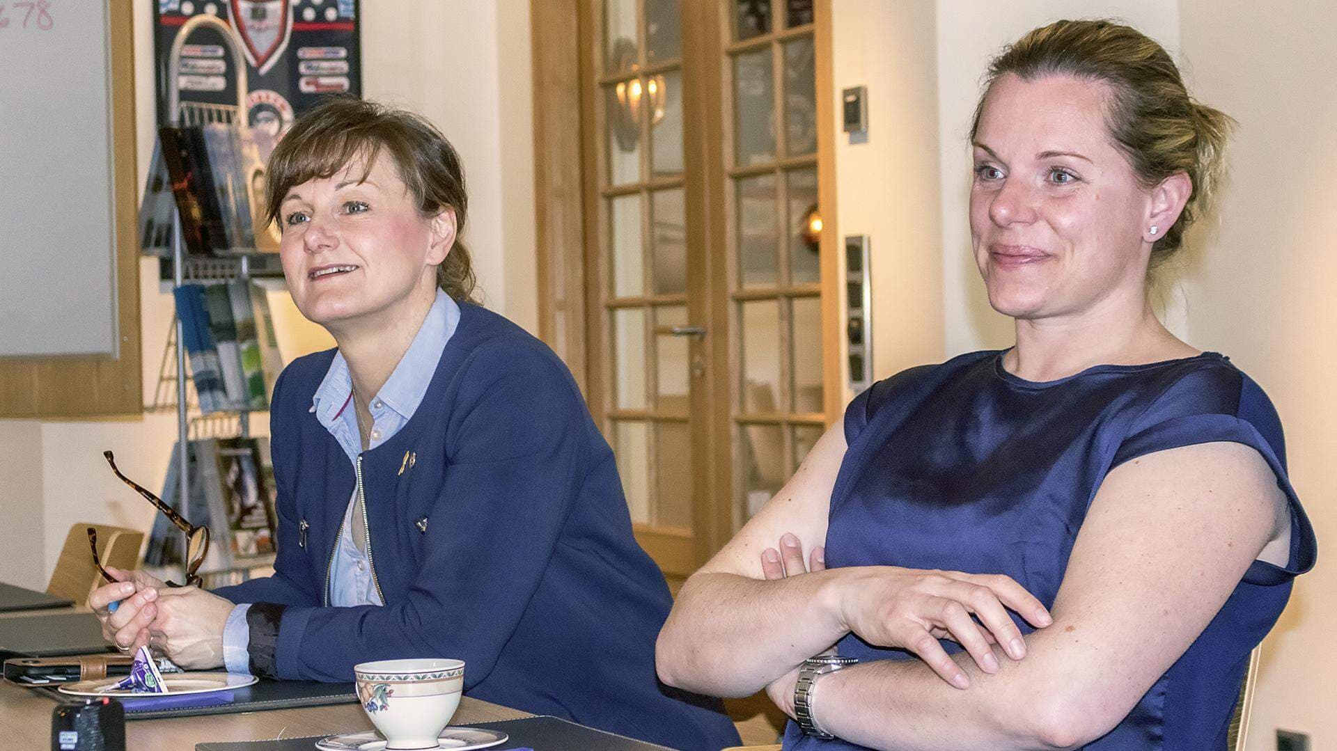 Jenny Grönlund och Annicka Engblom