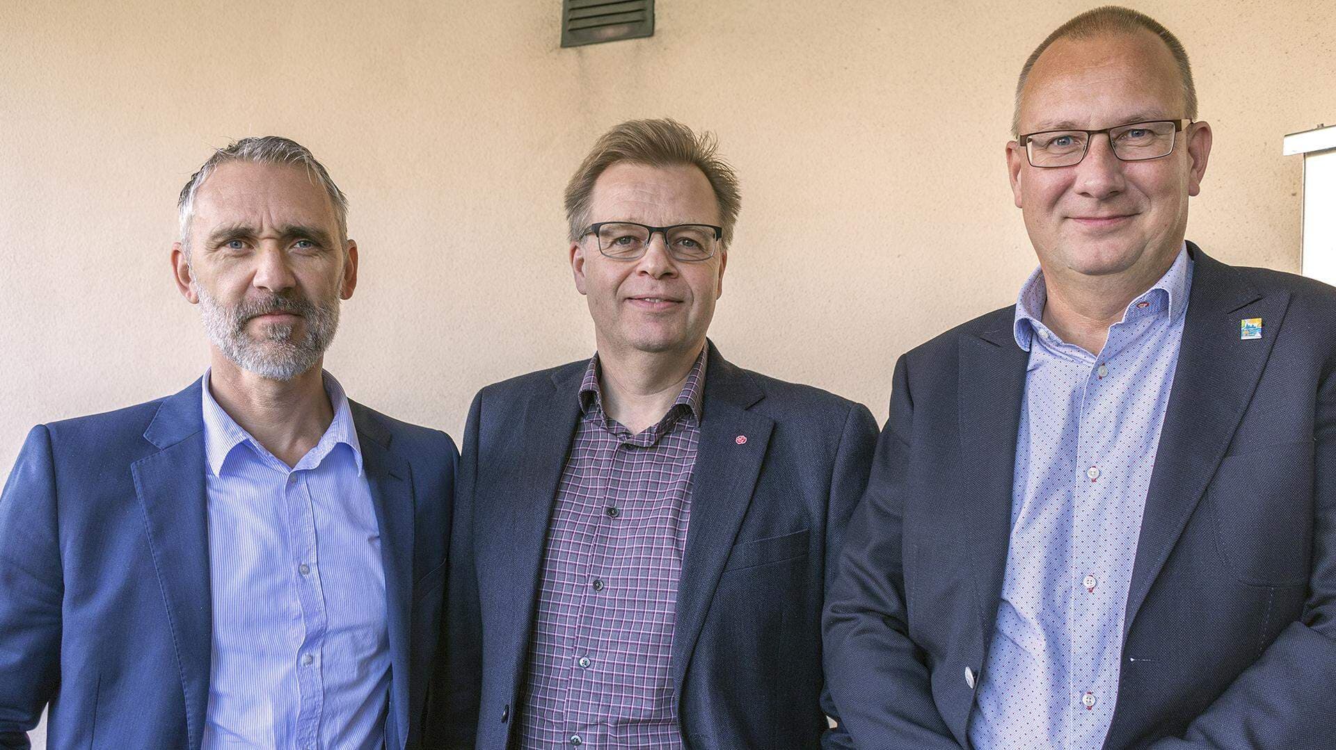 Mathias Wijk, Per-Ola Mattsson och Daniel Wäppling
