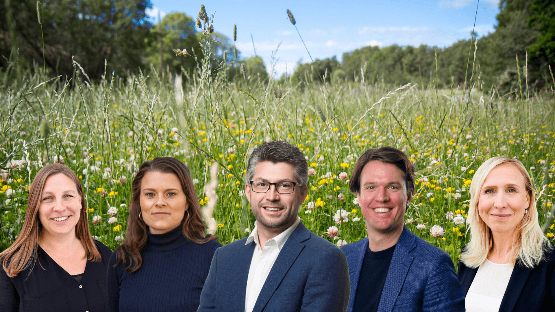 Sophie Ståhle, Sara Dahlberg, Johan Dalén, Erik Ageberg och Kristina Björkander