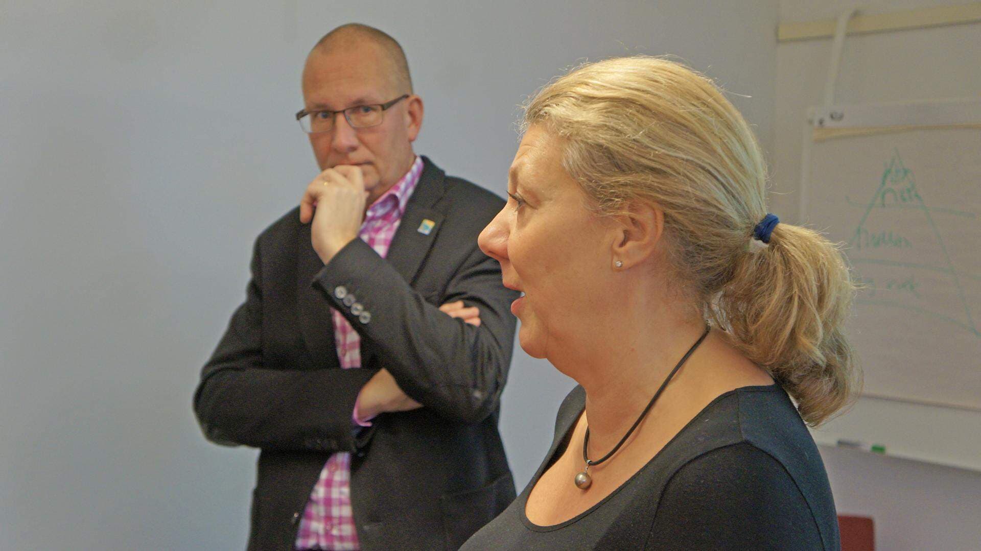 Ellen Hausel Heldahl och Daniel Wäppling