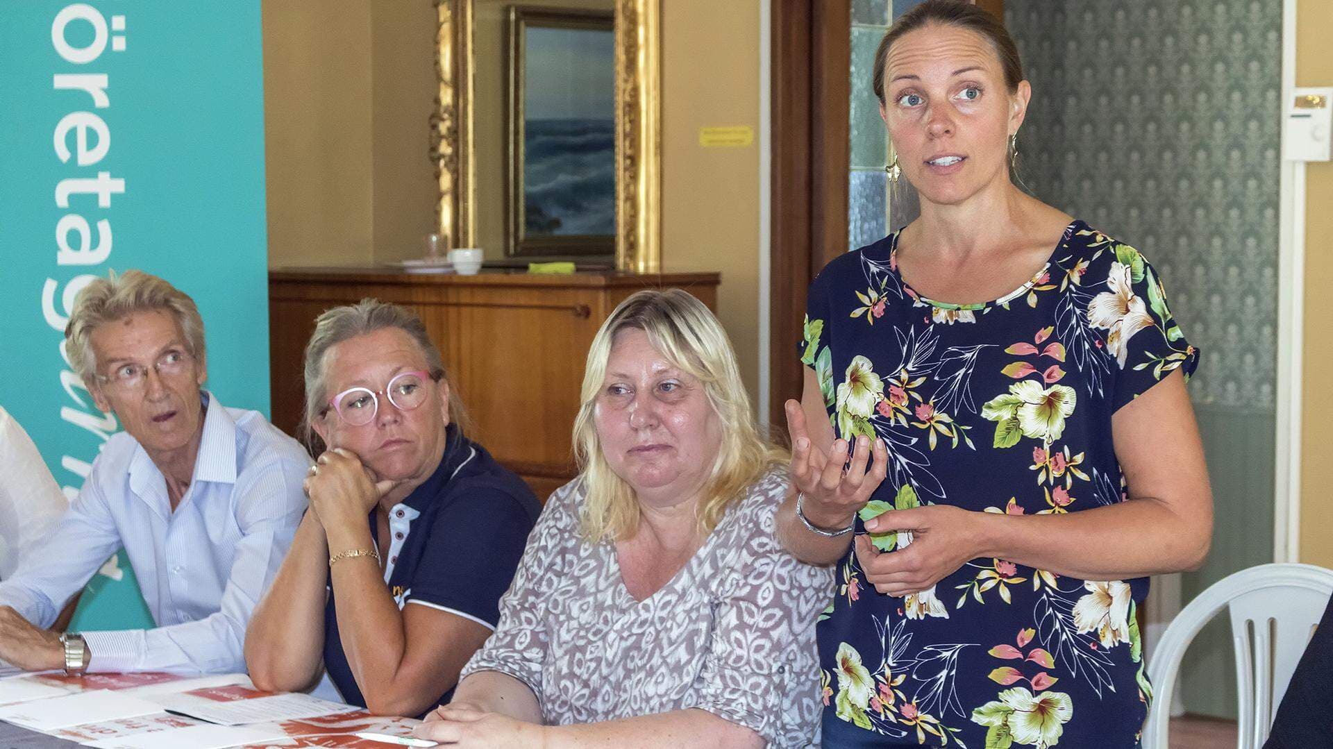 Johanna Beijer, Robert Lindén, Kith Mårtensson, Margareta Forslund