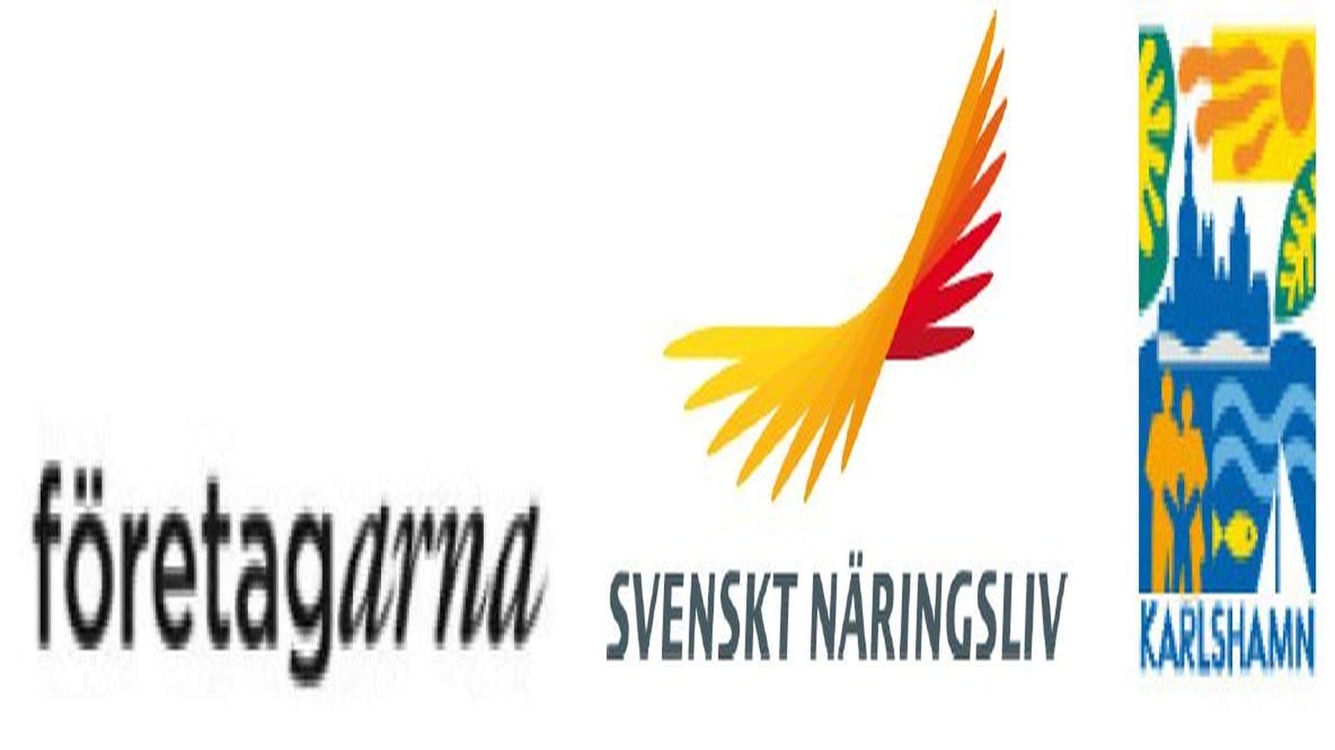företagarna SN och Karlshamns loggor