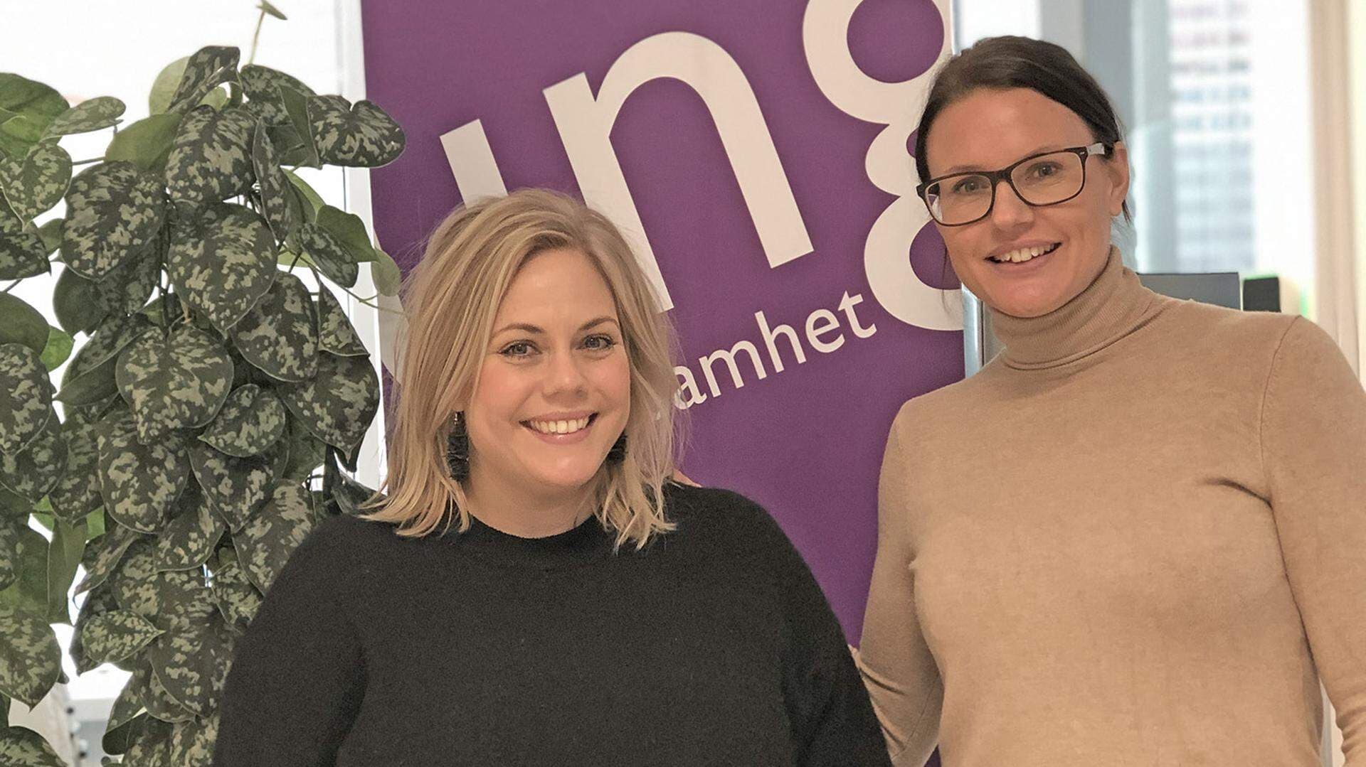 Cecilia Lundström och Lovisa Larsson
