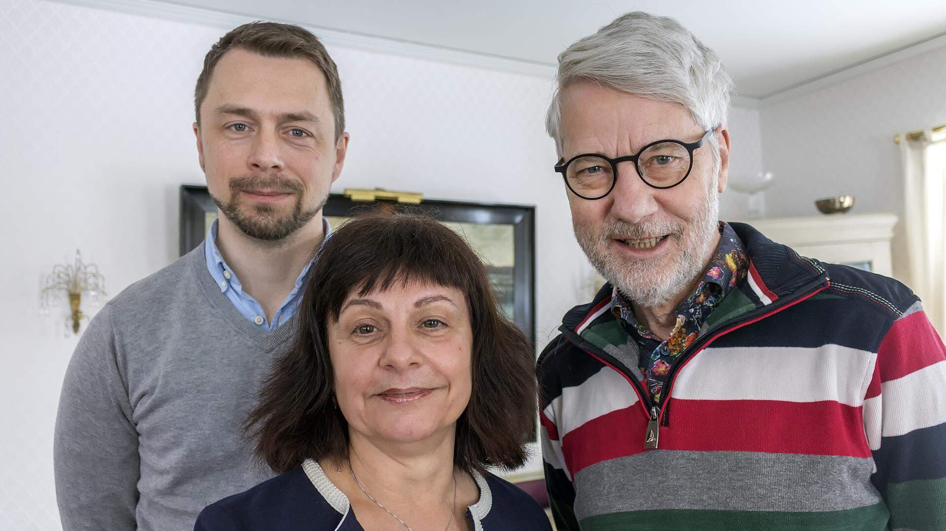 Erik Ohlson, Teo Zickbauer och Nils Ingmar Thorell