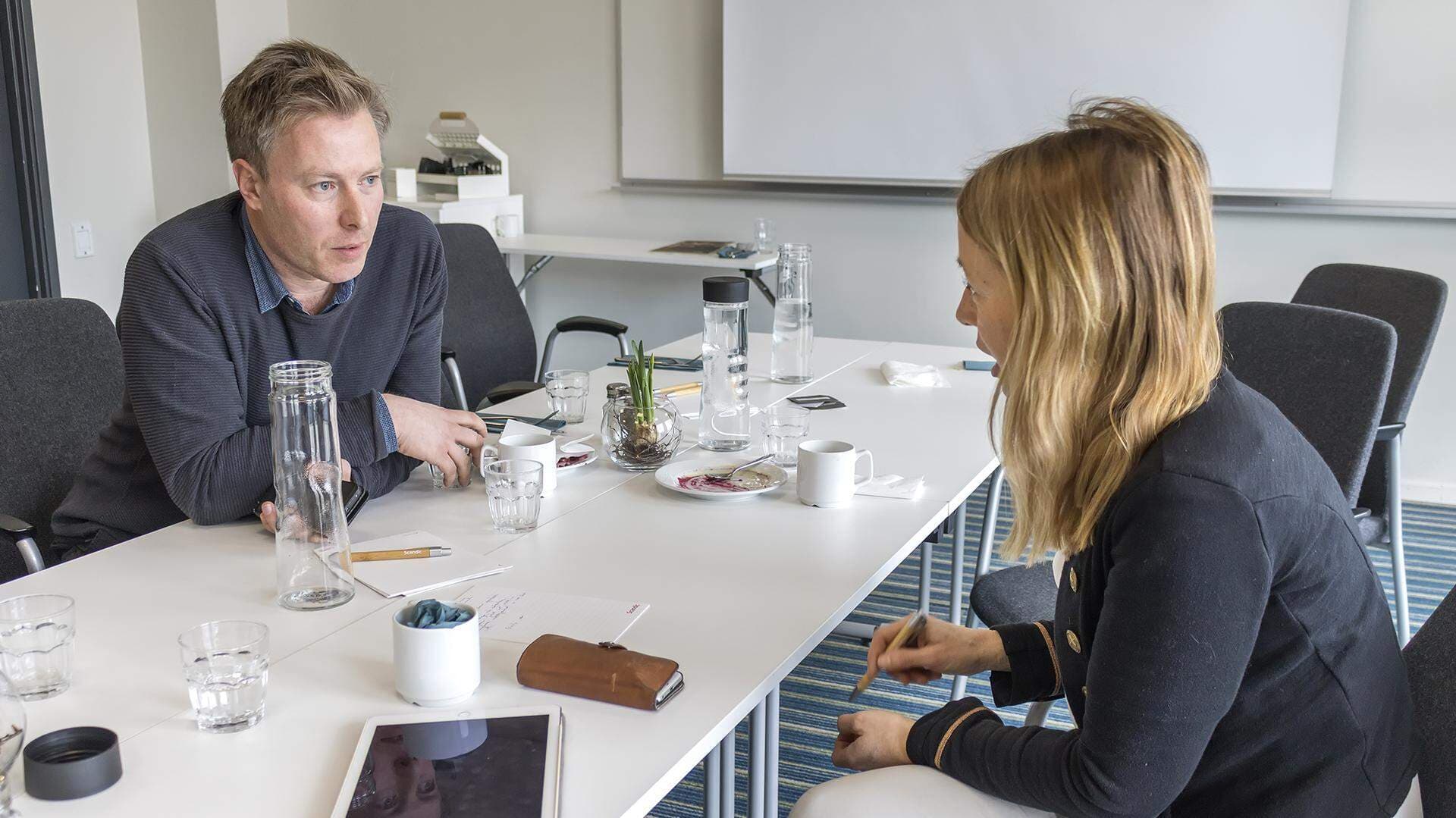 Patrik Johansson och Camilla Brunsberg.