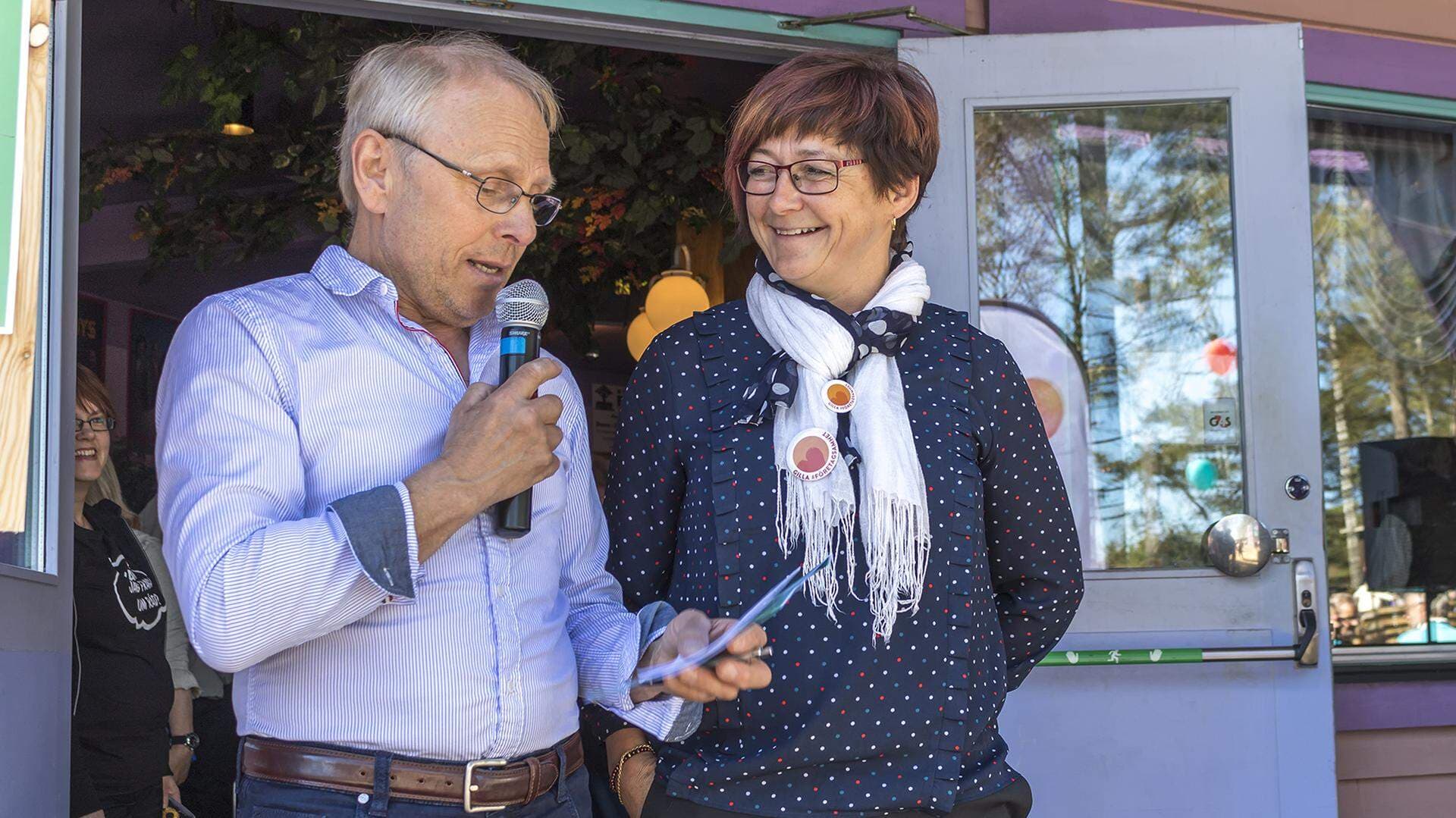 Per Brunberg och Carina Centrén