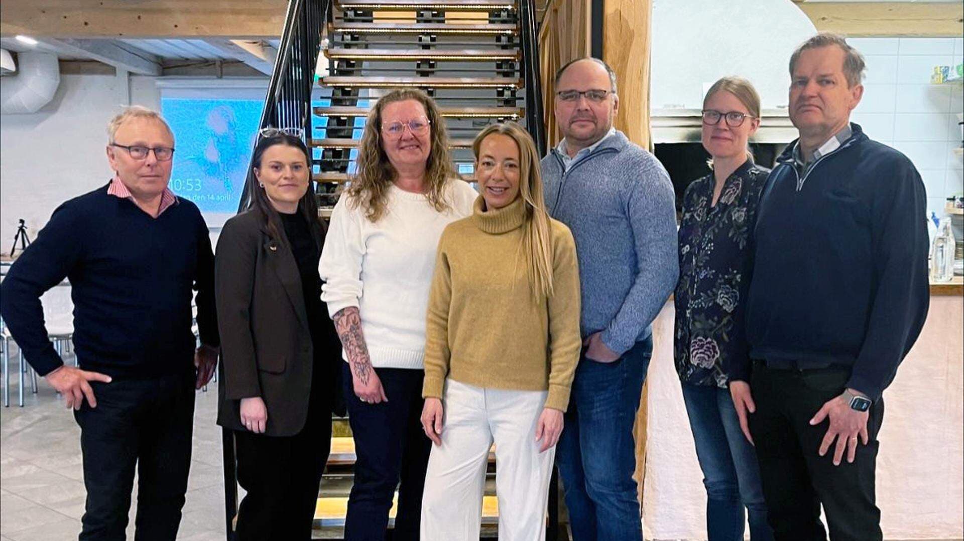 Per Brunberg, Sara Dahlberg, Annette Rydell, Camilla Brunsberg, Roger Gustafsson, Kristina Yngwe, Stefan Halldorf