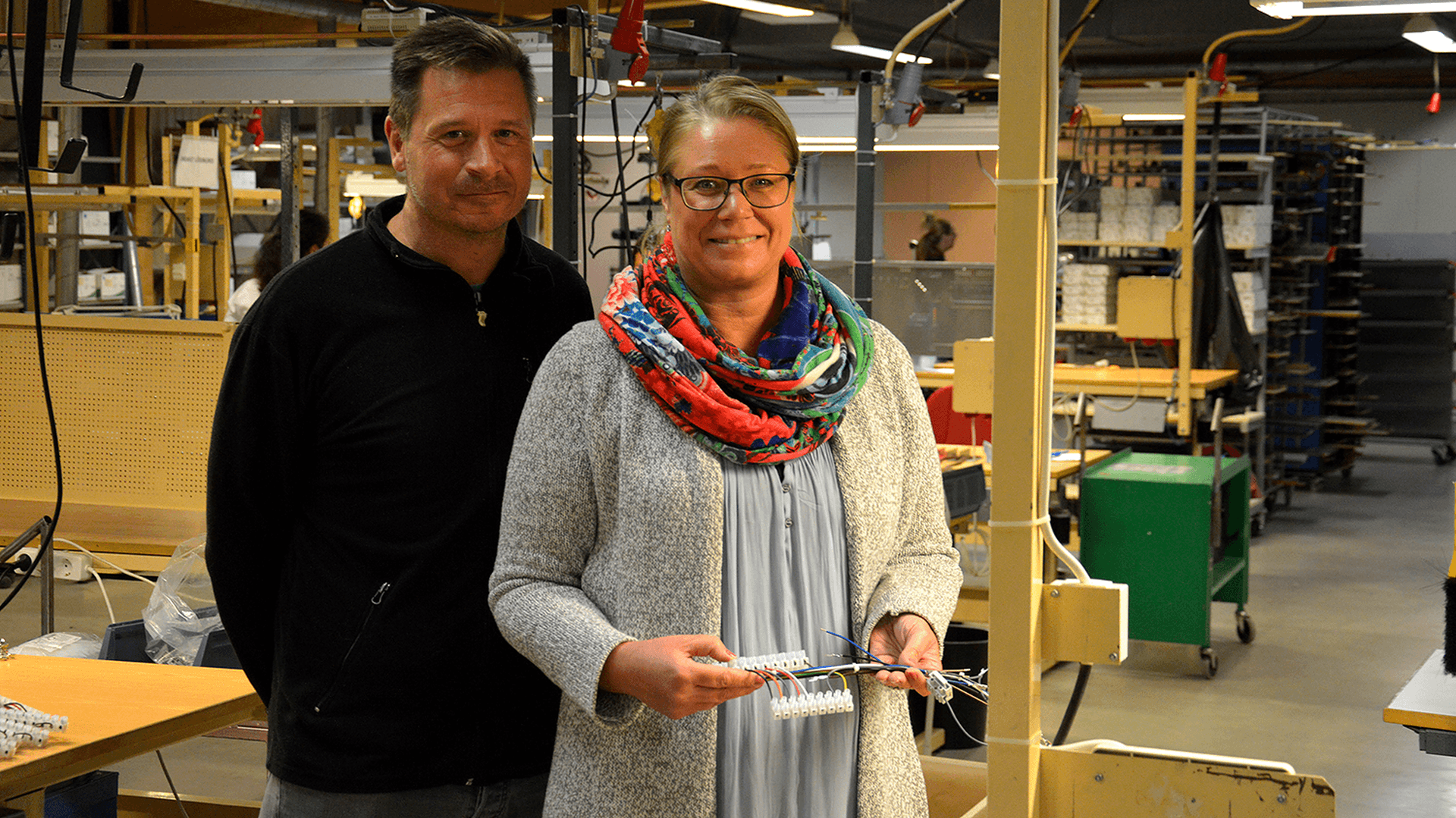 Marie-Louise och Fredrik Fjägerås, Kablego Säter