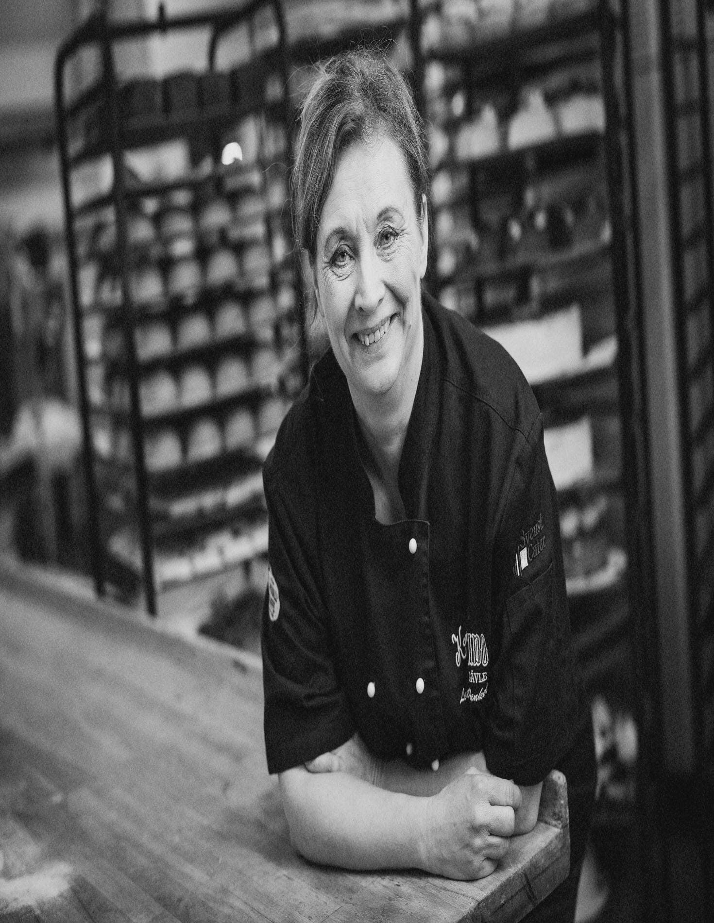 Lotta Schenkel, ägare, Konditori Lido, Böna café och Café Berggren.