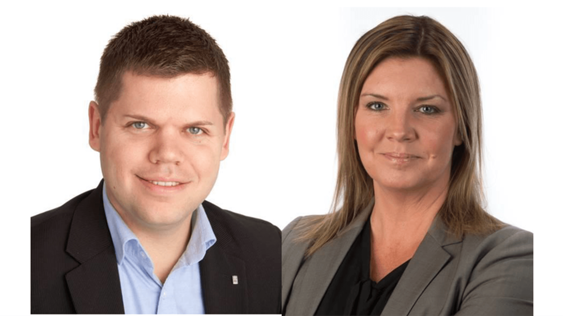 Johan Olsson och Lotta Petterson