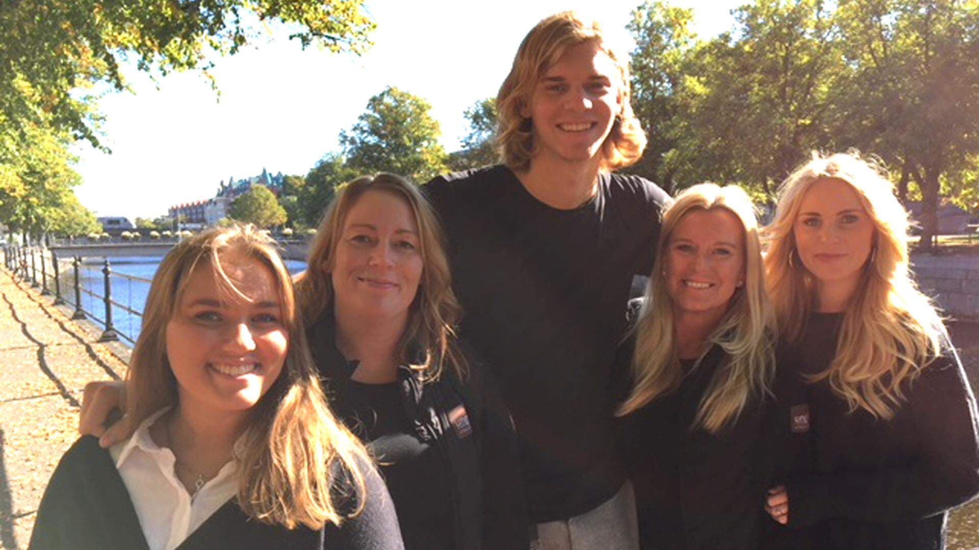 Medarbetarna vid Ung Företagsamhet Gävleborg