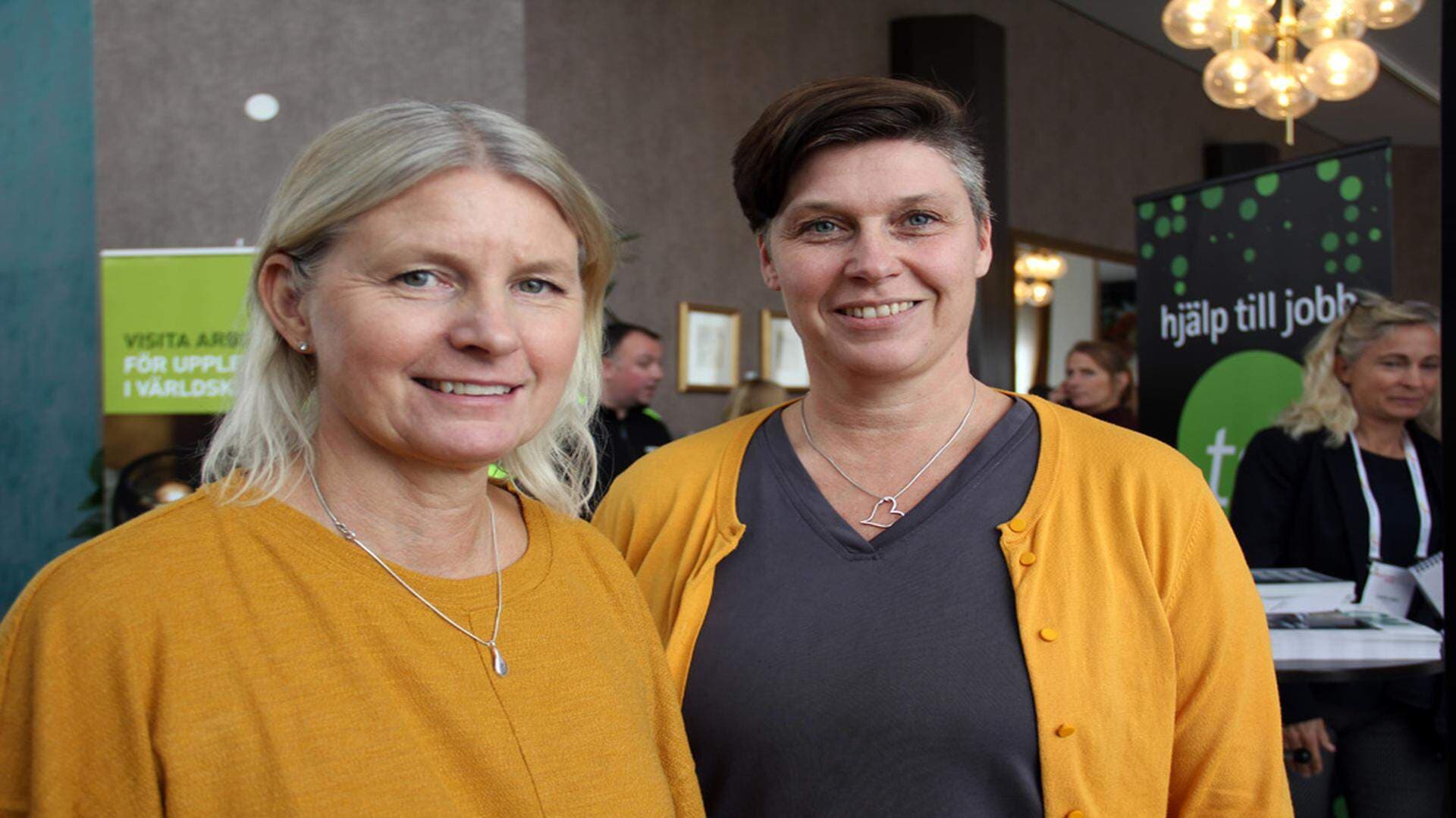 Jessica Fernström och Helena Holm