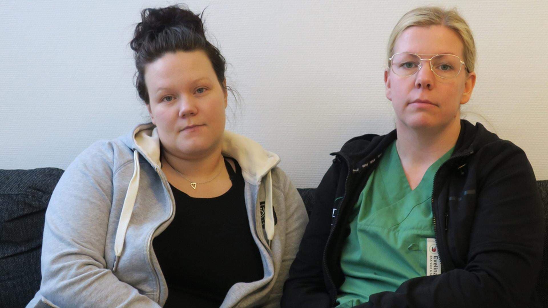Katarina Bergman och Evelina Hedman