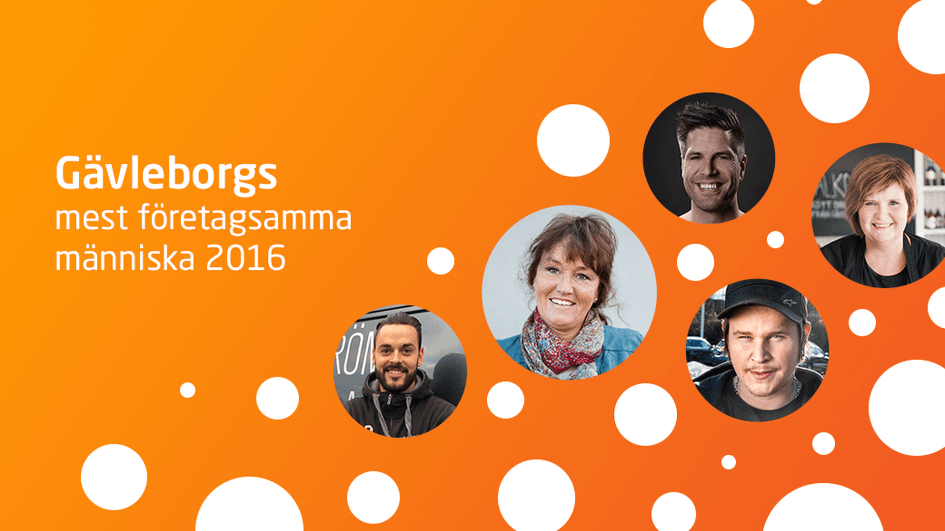 Finalisterna i Gävleborgs mest företagsamma människa 2016