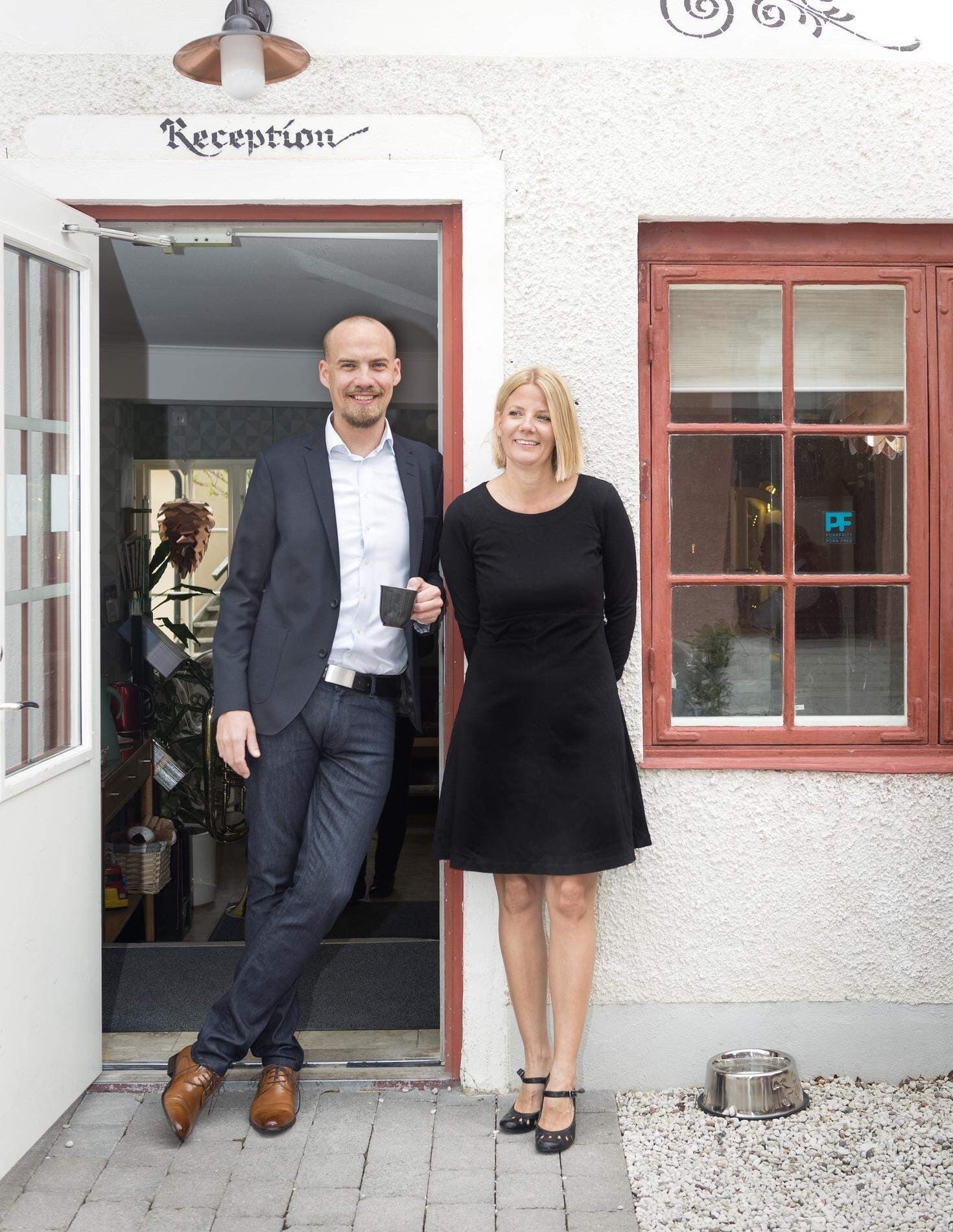 Menette och Carl von Schulman