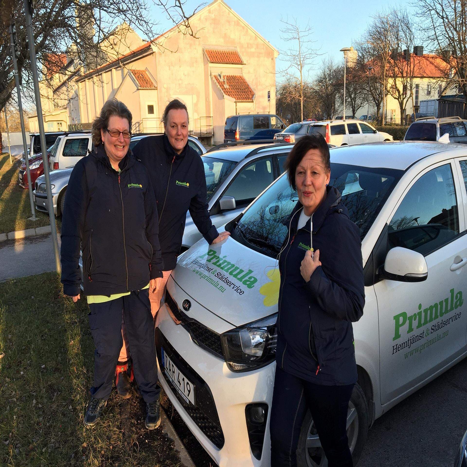 Laila Hallgren, Anette ”Cedda” Cederlund och Anette Andersson