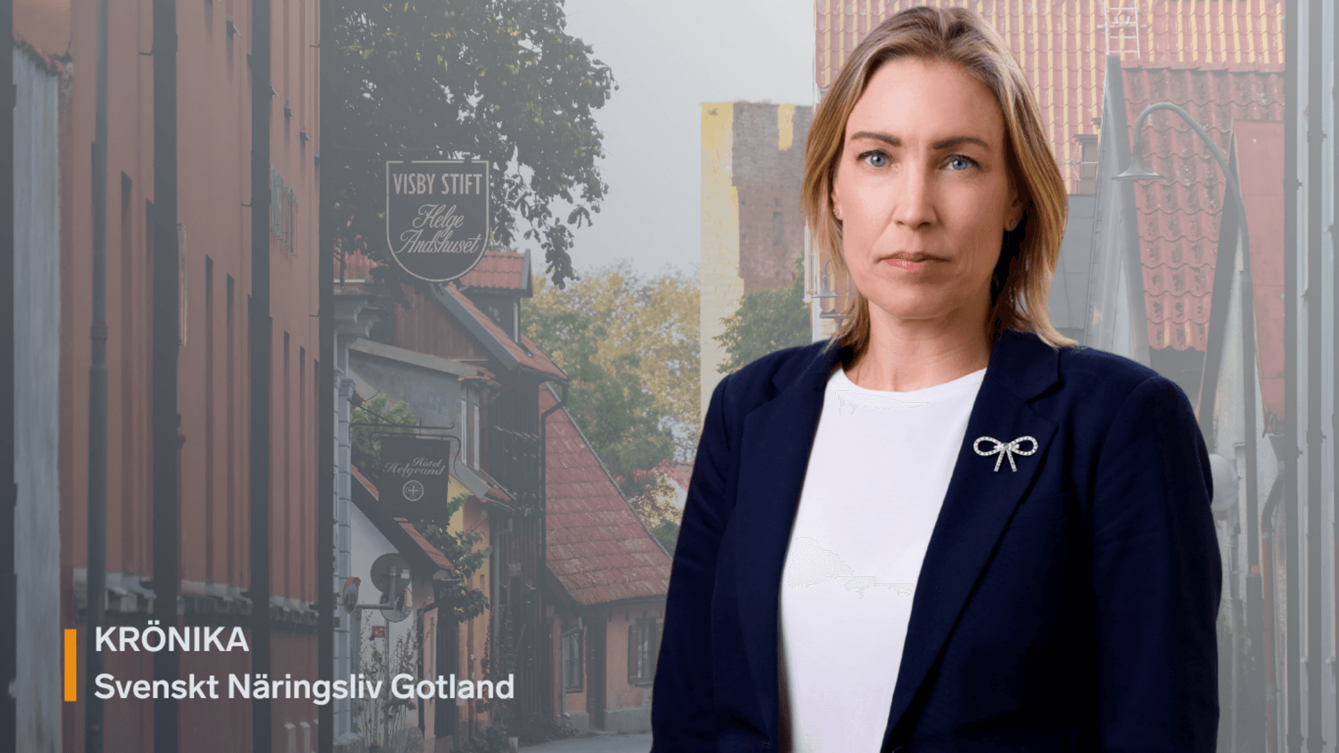 Annika Bröms, regionchef Svenskt Näringsliv Gotland