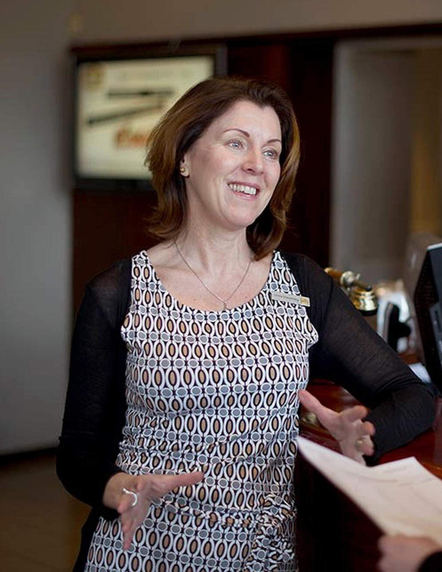 Ulrika Drakenberg, hotelldirektör på Best Western Plus Grand Hotel i Halmstad.