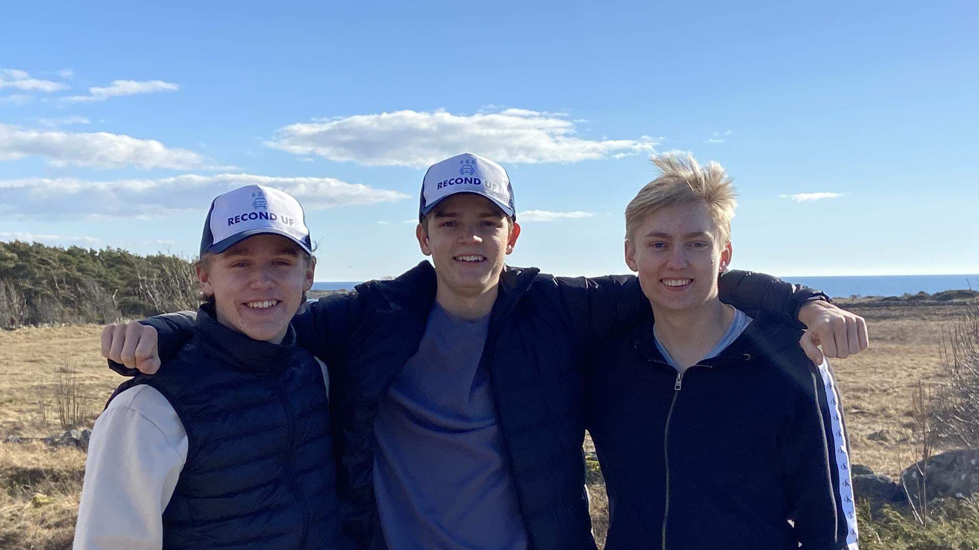 Gruppbild på Uf-företaget Recond UF