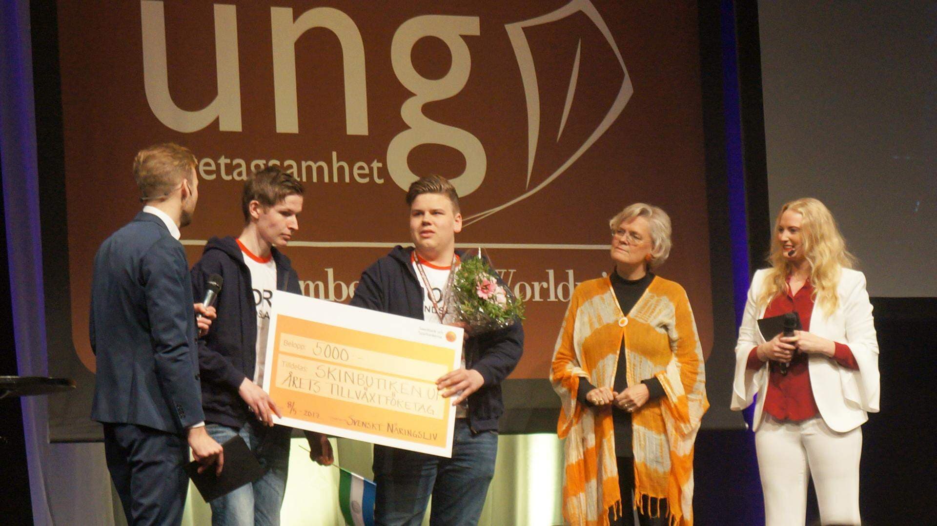 Årets Tillväxtföretag, Skinbutiken UF, Jämtland