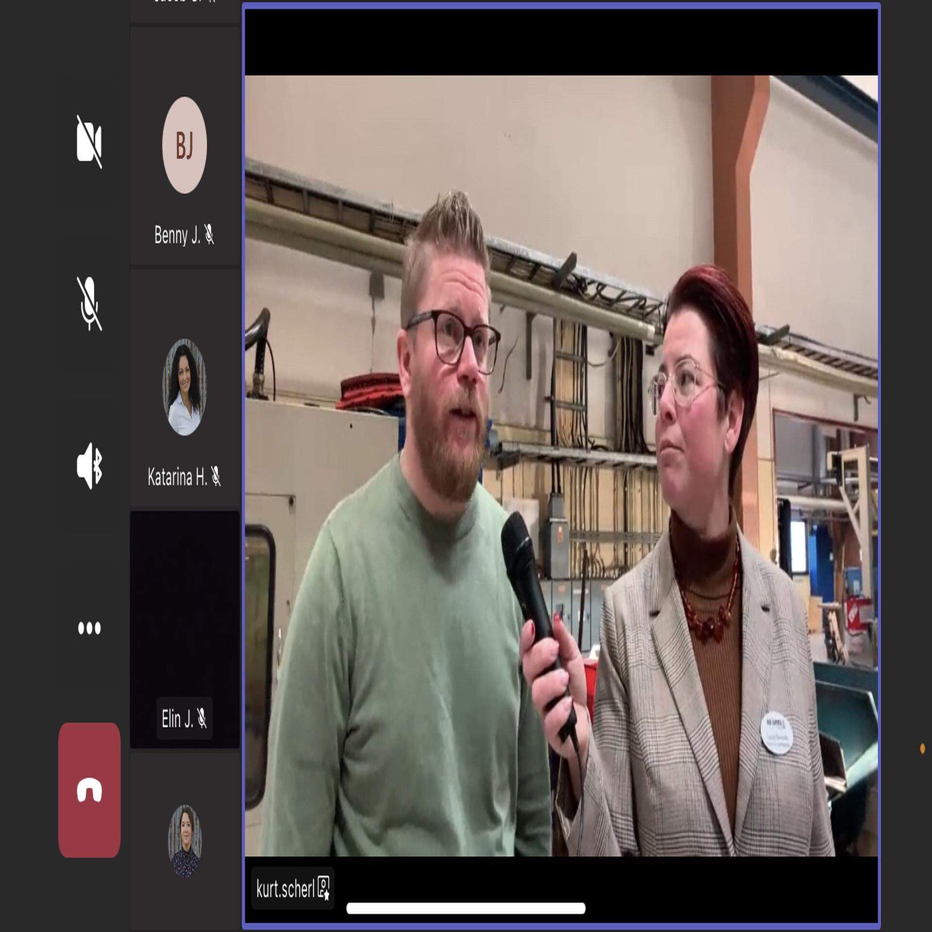 Cecilia Stenmark intervjuar Peter Jakob