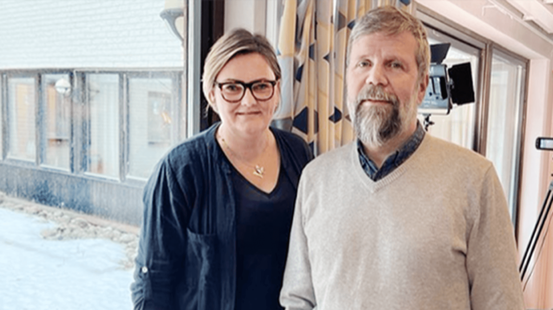 Linda Näsén och Lennart Wallin