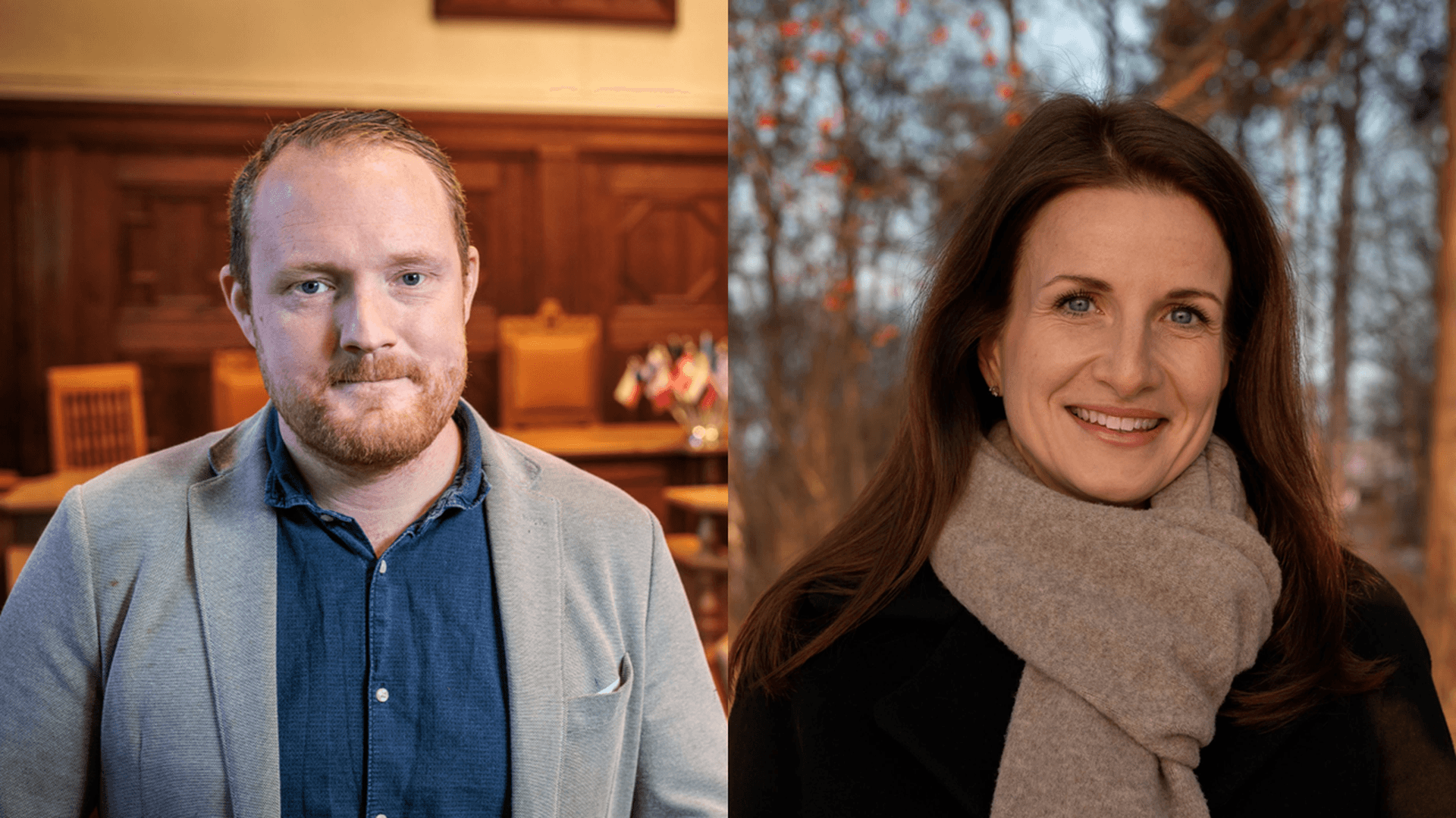 Niklas Daoson och Effie Kourlos