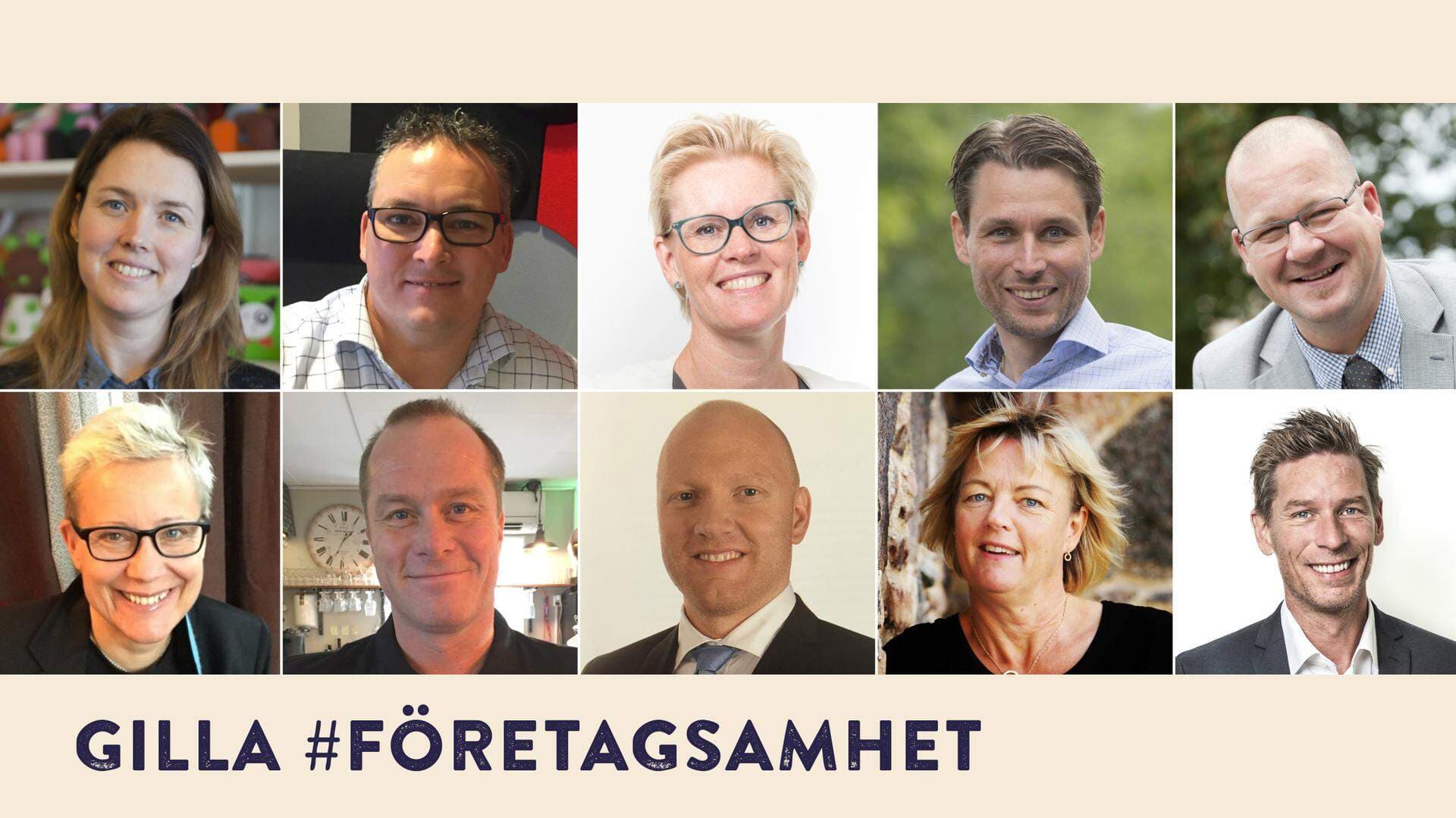 10 företagsamma porträtt