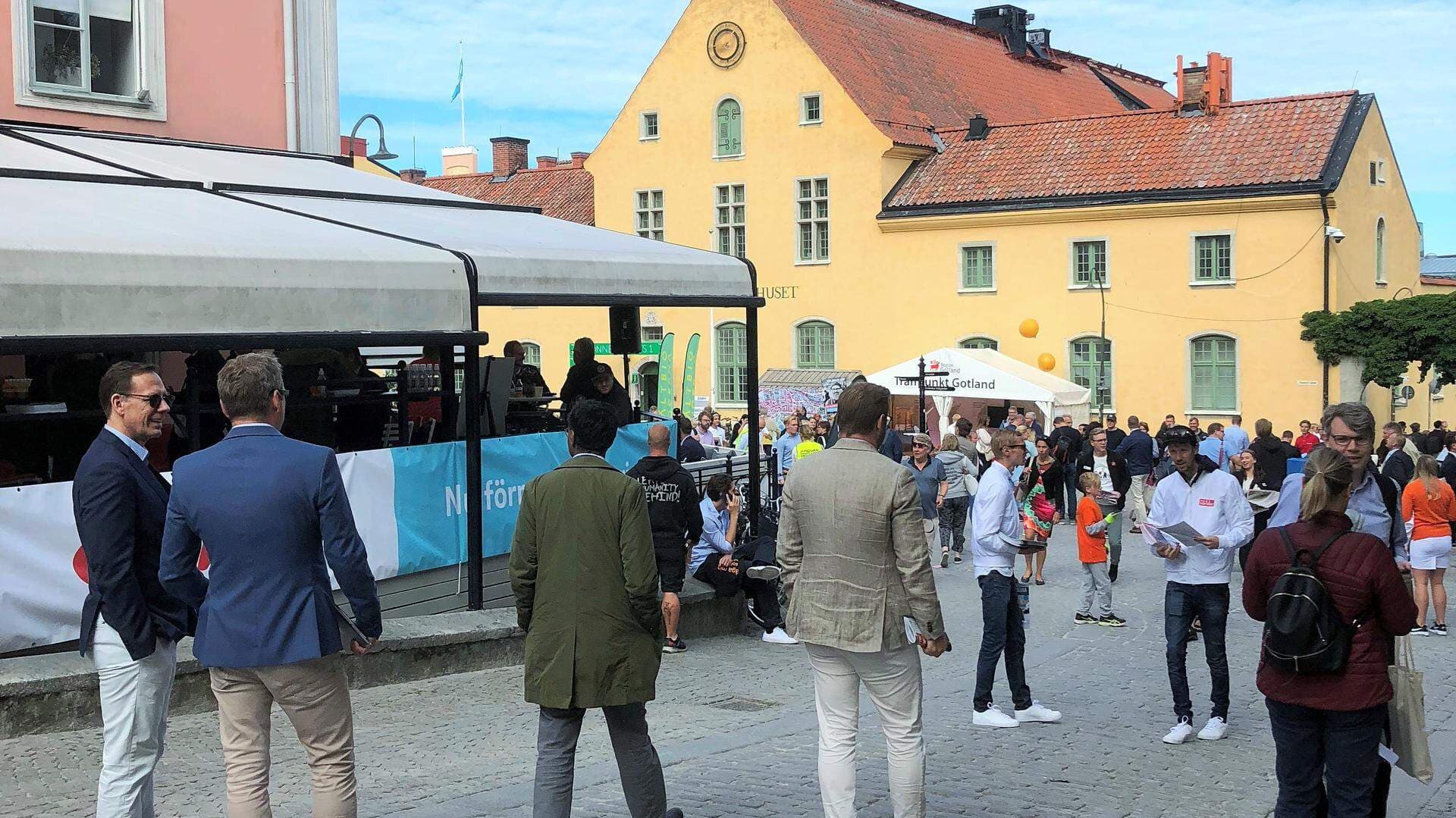 Vimmel i Almedalen