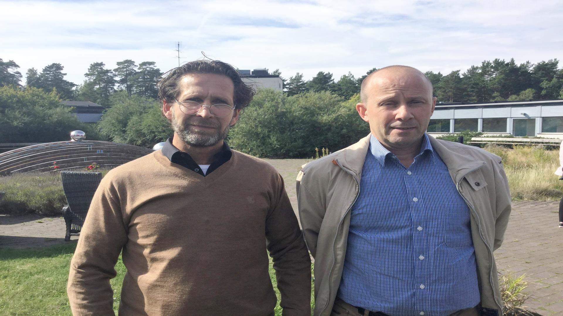 Fredrik Lindwall och Anders Pewe