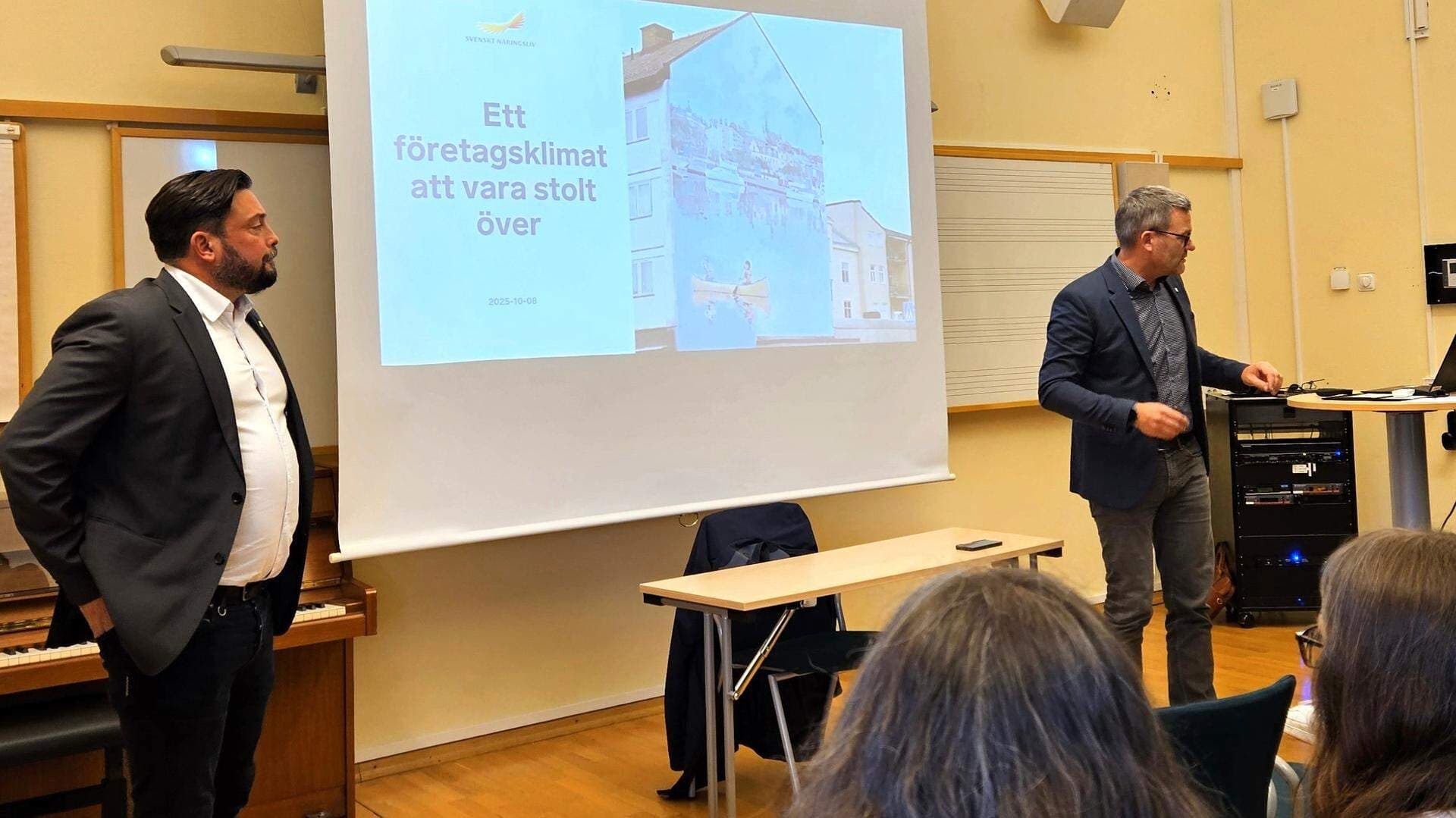 Lucas Lodge och Henrik Andersson
