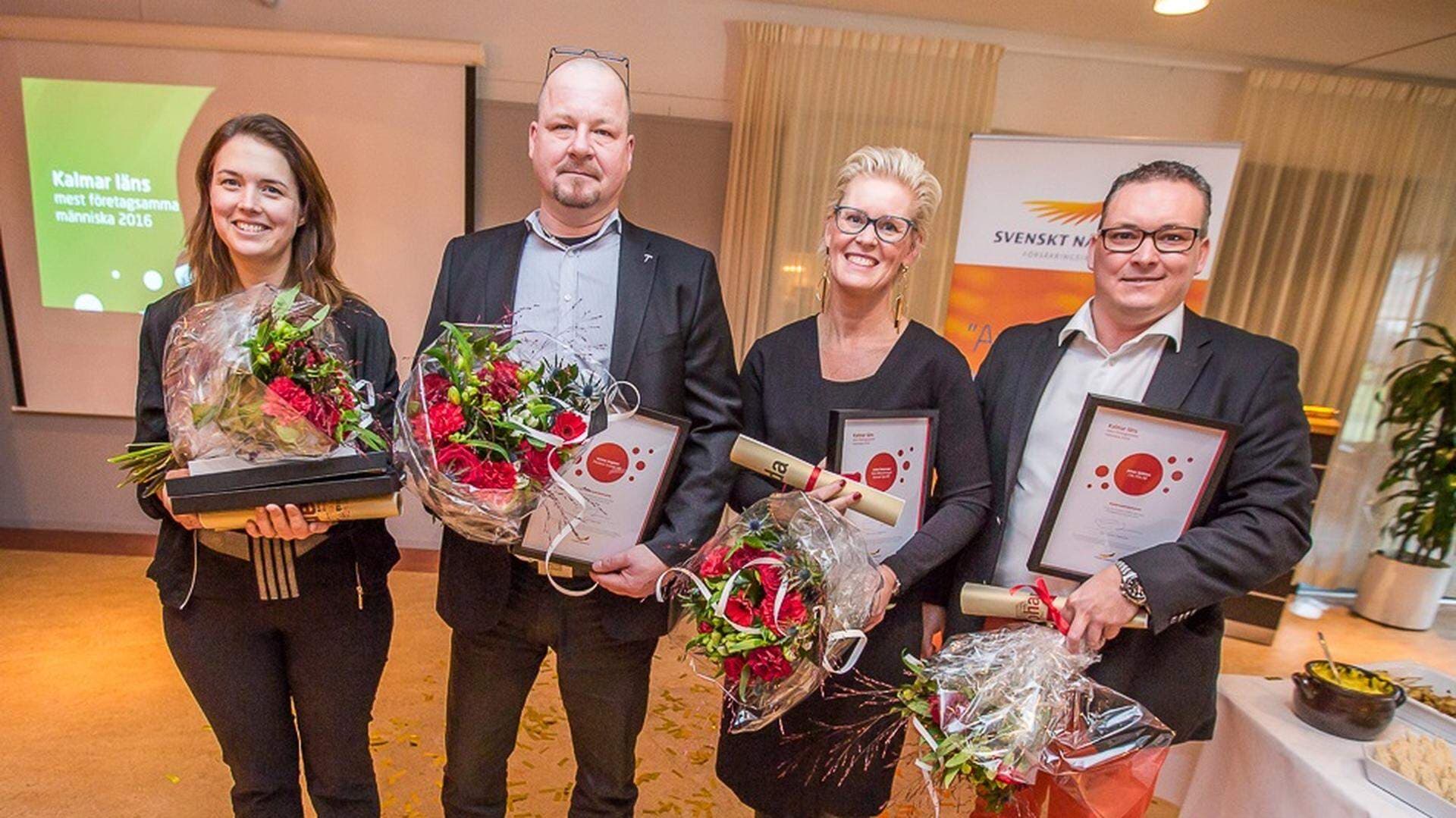 fyra av fem finalister