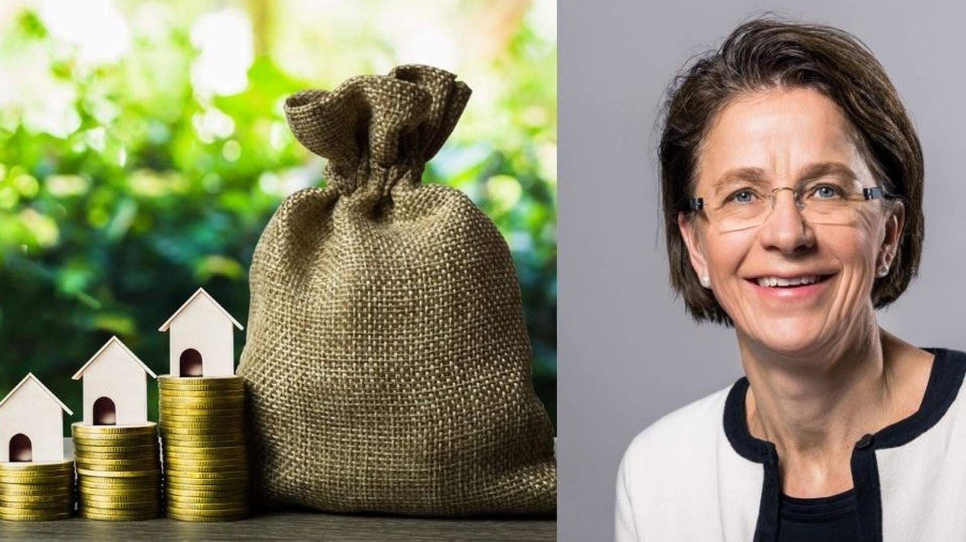 Collage mynt och Birgitta L