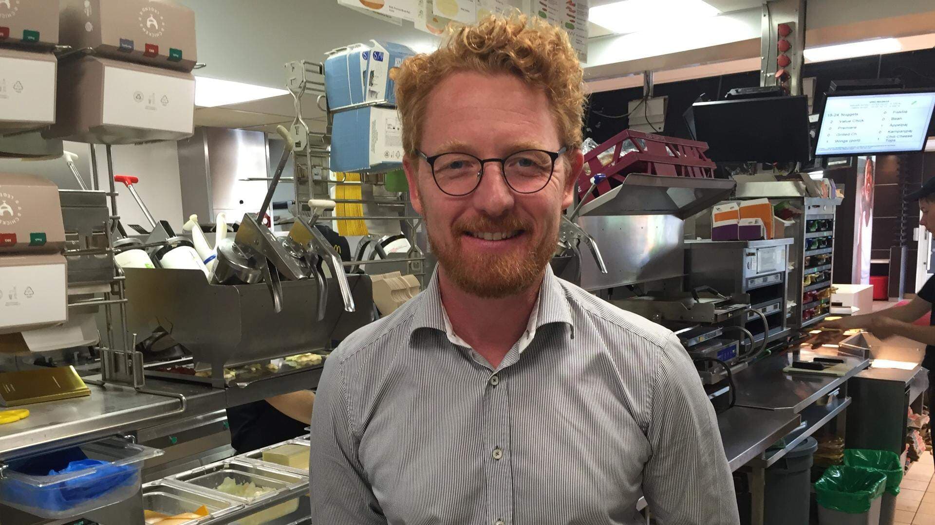 Ivan Ström, franchisetagare för McDonald’s i Kalmar, Nyköping, Oskarshamn och Västervik.
