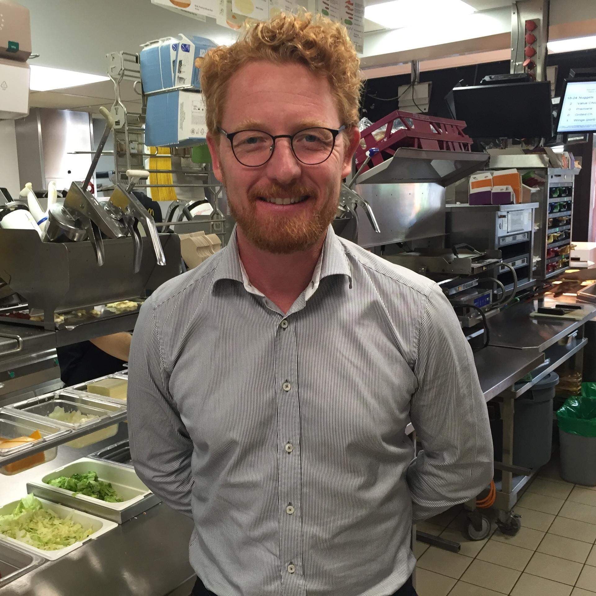Ivan Ström, franchisetagare för McDonald’s i Kalmar, Nyköping, Oskarshamn och Västervik.