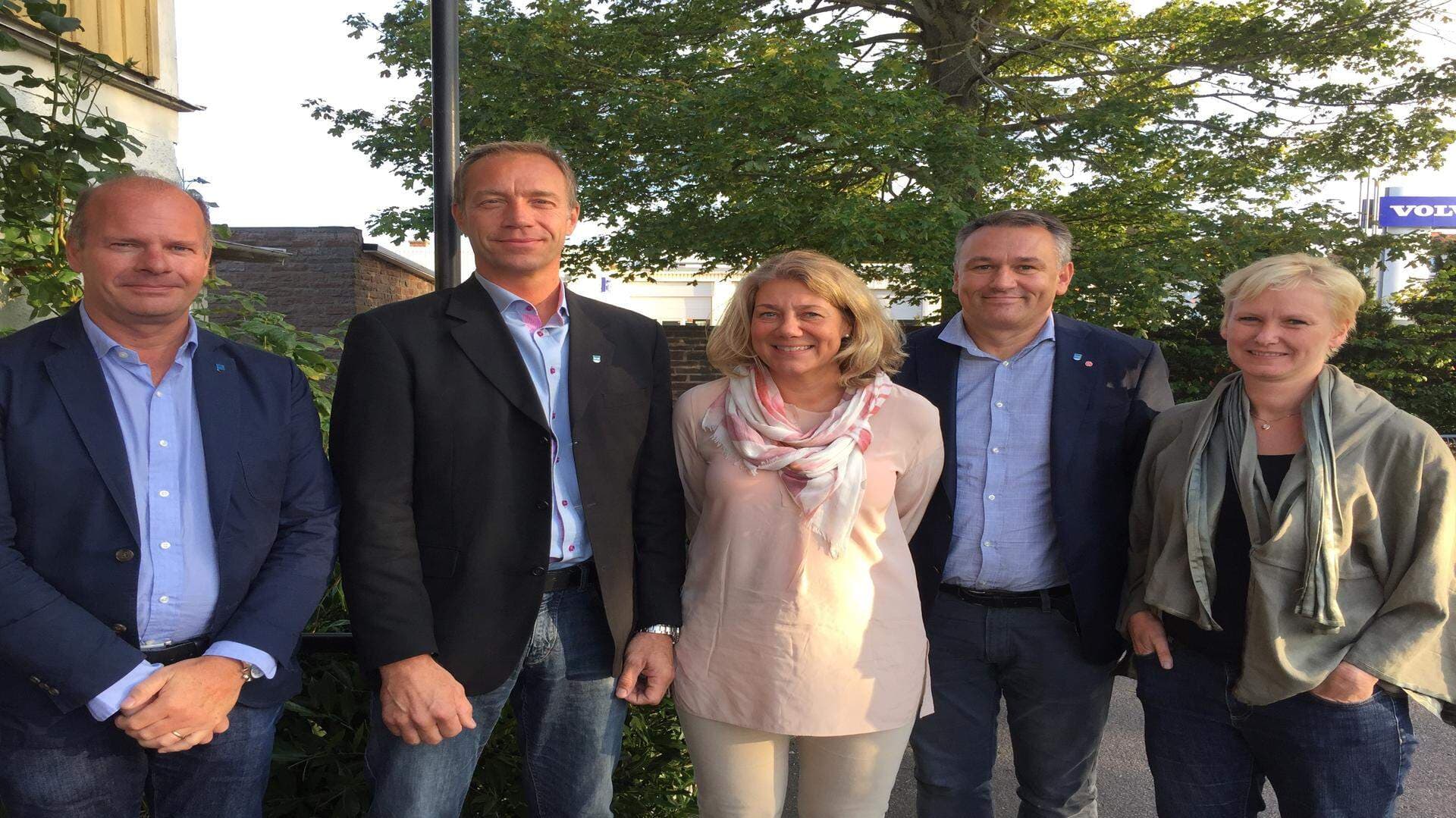 Lars-Gunnar Fagerberg, Henrik Linnarsson, Ellen Heldahl, Ilko Corkovic, Sofie Loirendal