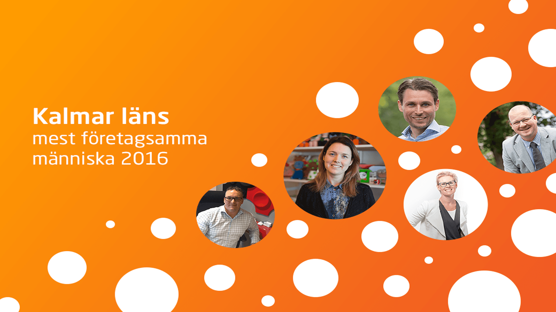 Finalisterna Årets mest företagsamma i Kalmar 2016
