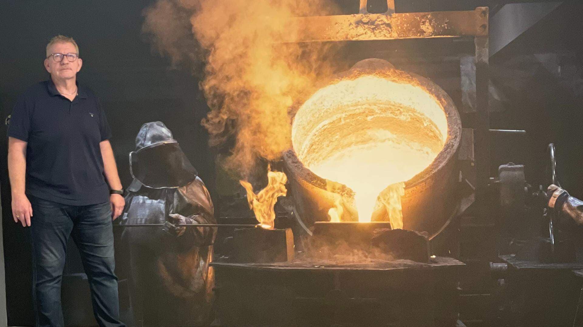 Bild till elartikel vd Storebro gjuteri