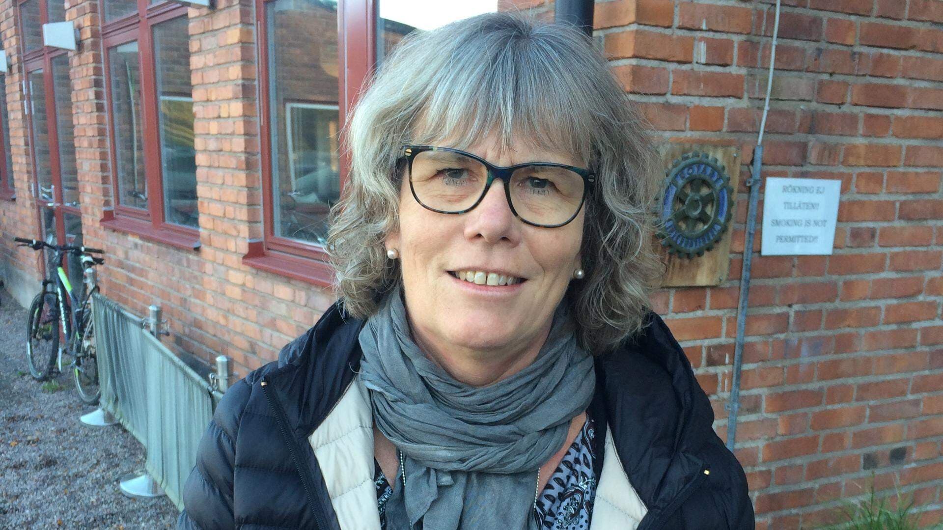 Christina Davidson kommunstyrelsens ordförande i Nybro kommun