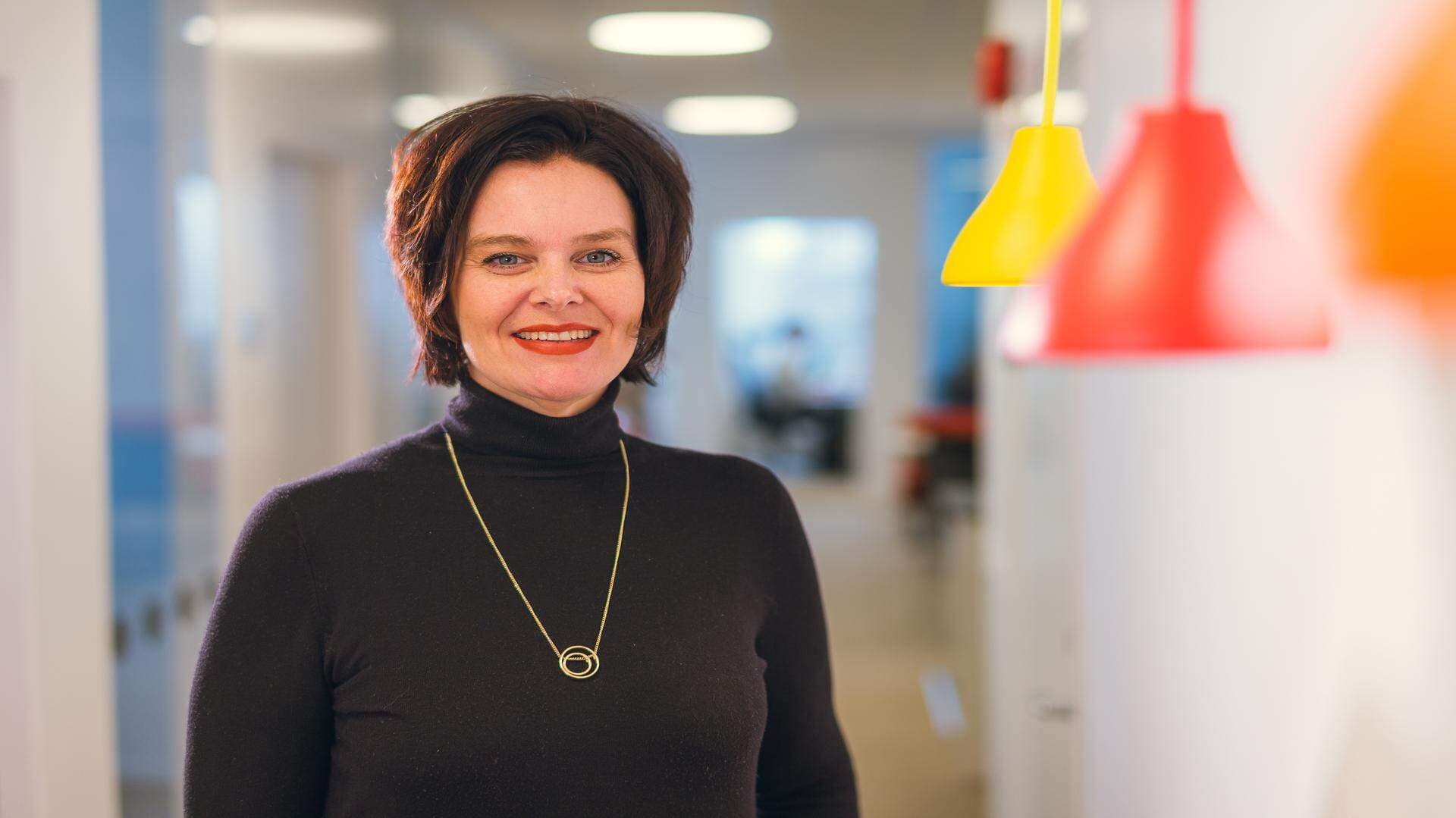 Ulrica i korridoren.jpg