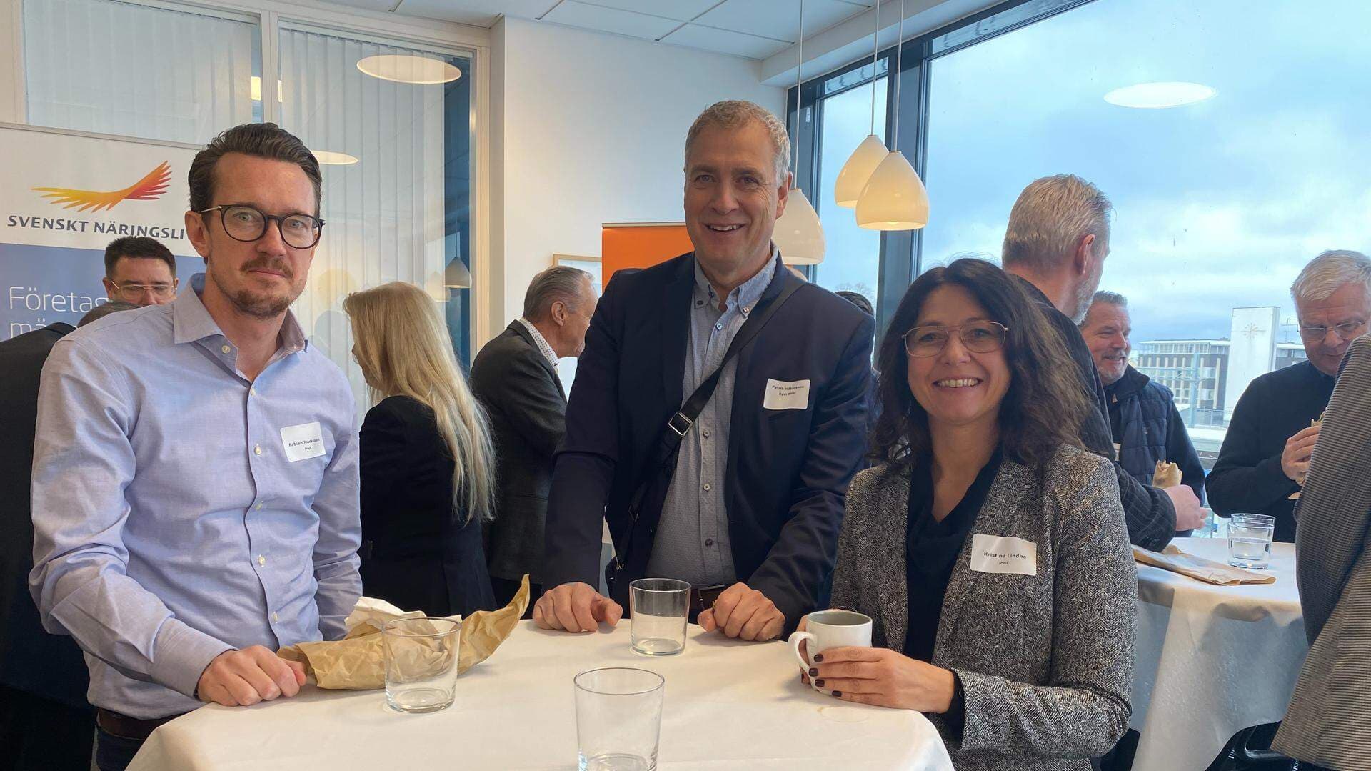 Mingelbild från el- & El- & energiseminariet Kronoberg Kalmar län