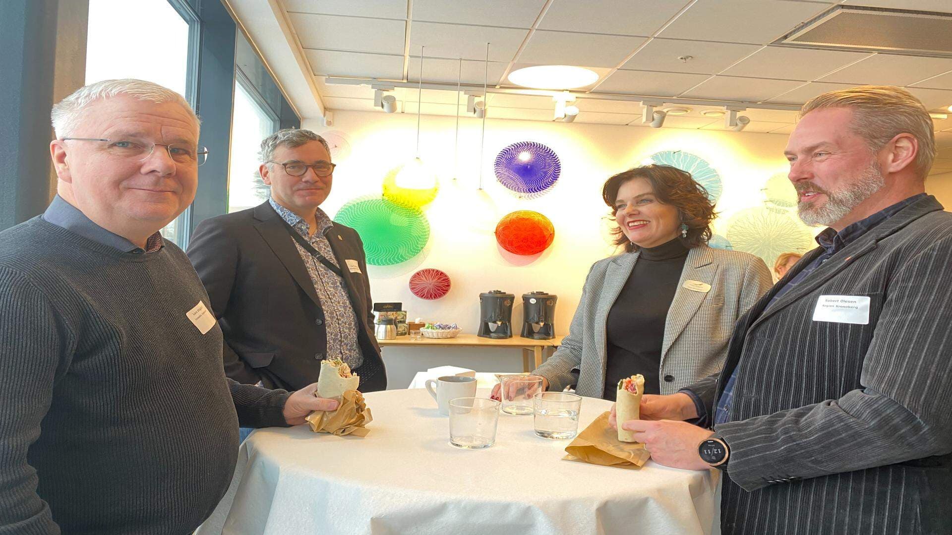 Mingelbild från el- & El- & energiseminariet Kronoberg Kalmar län