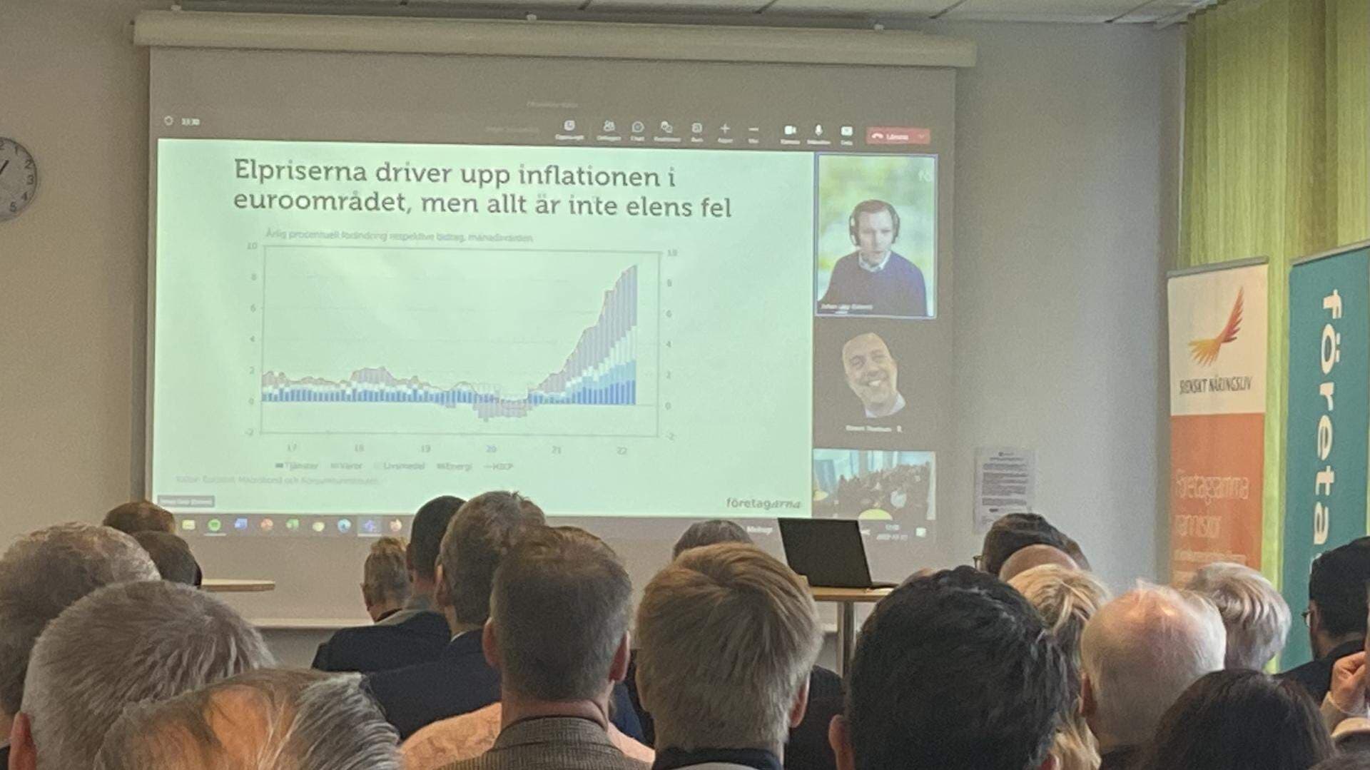 Mingelbild mm från el- & El- & energiseminariet Kronoberg Kalmar län