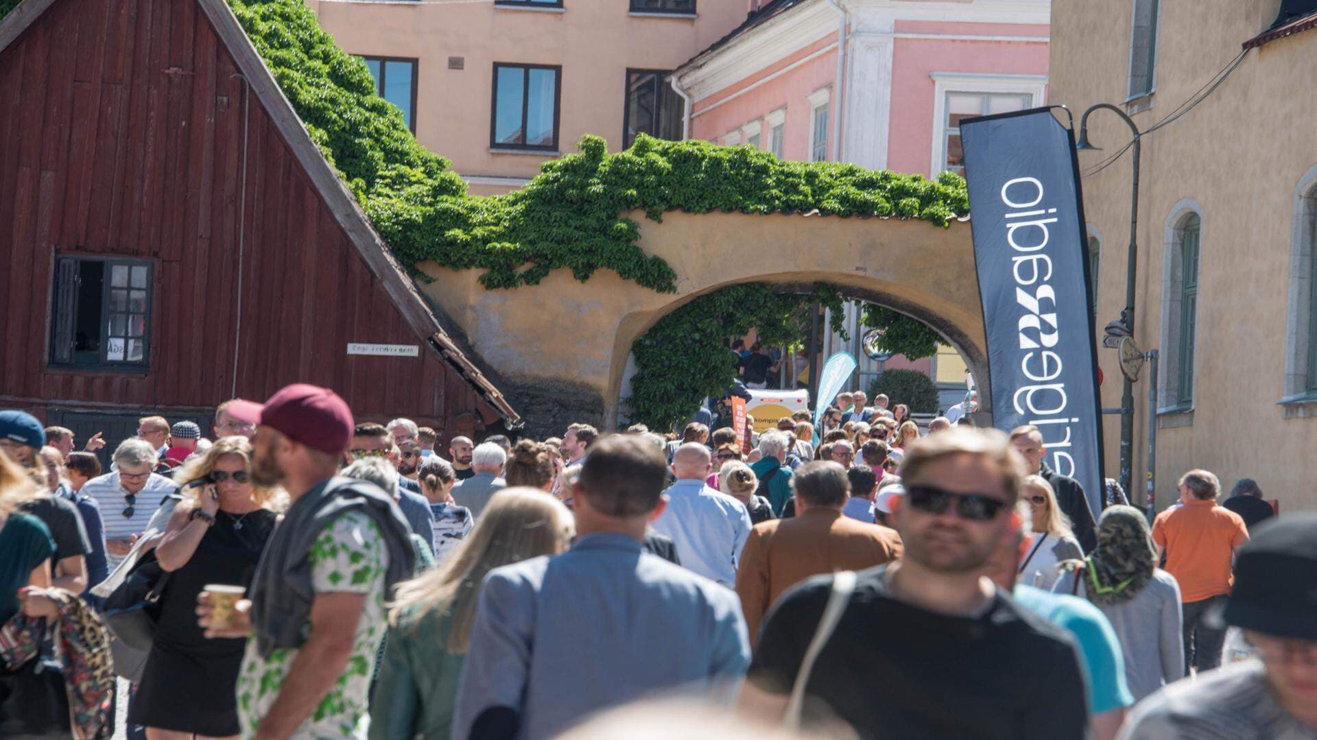 Almedalen i Visby