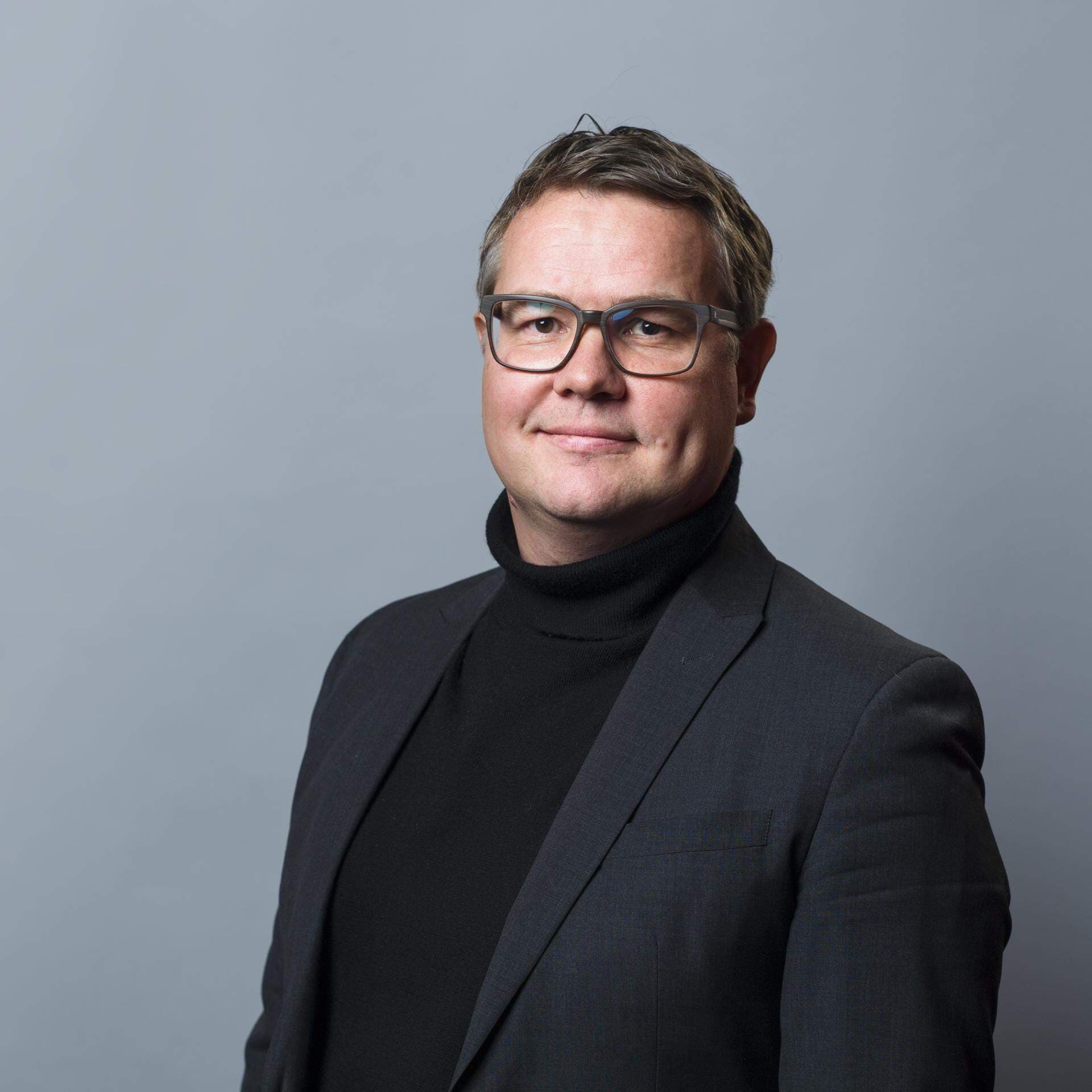 Johnny Rönnfjord i halv figur