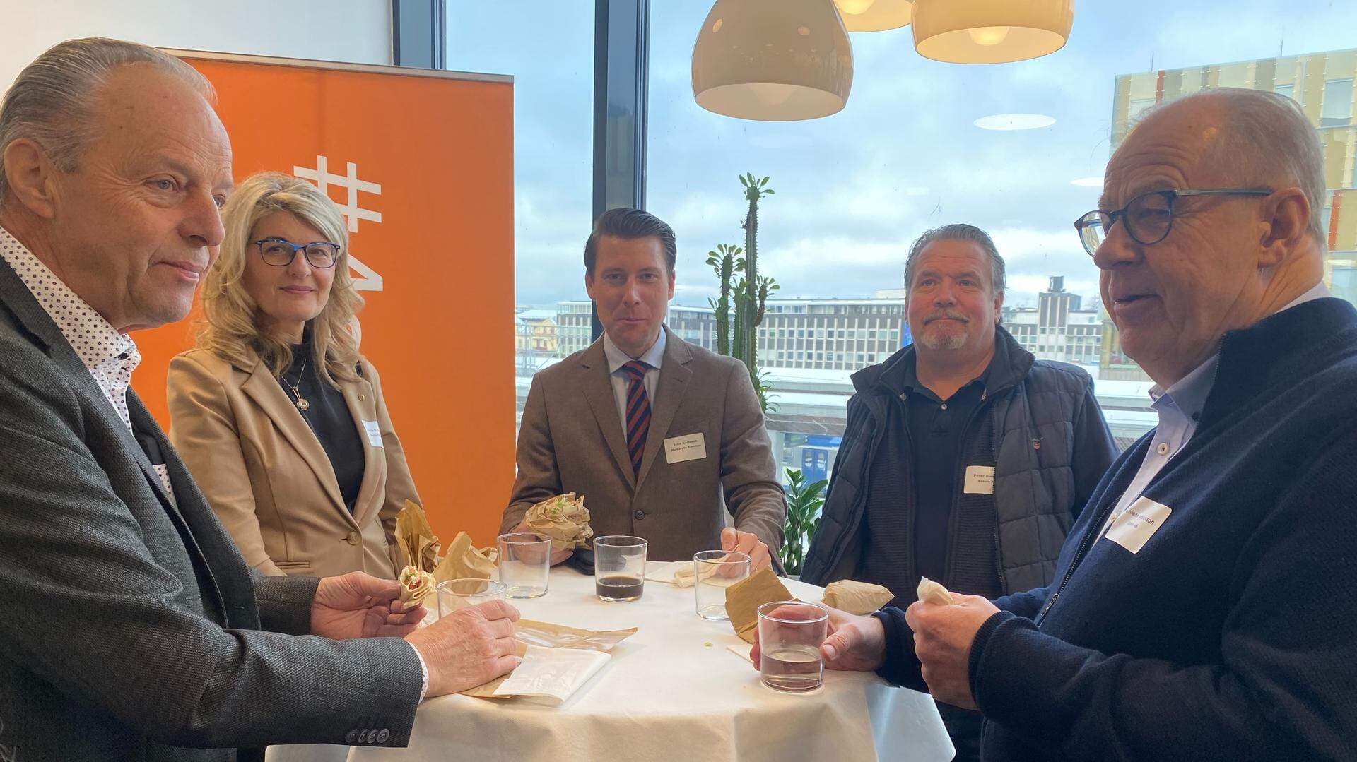 Mingelbild från el- & El- & energiseminariet Kronoberg Kalmar län